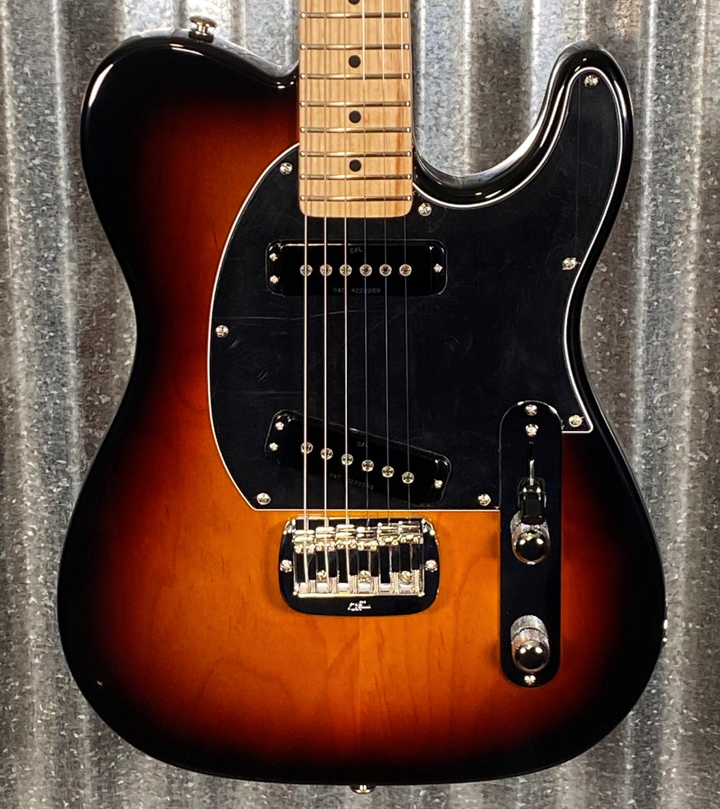 G&L USA 2016 Custom ASAT Special 3 Tone Sunburst Guitar & Bag #8759 Used