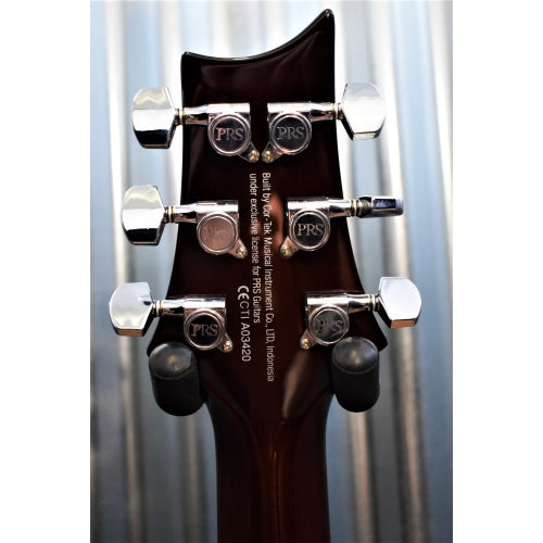 PRS Paul Reed Smith SE Custom 24 Tobacco Sunburst Tremolo Guitar & Gig Bag #3420
