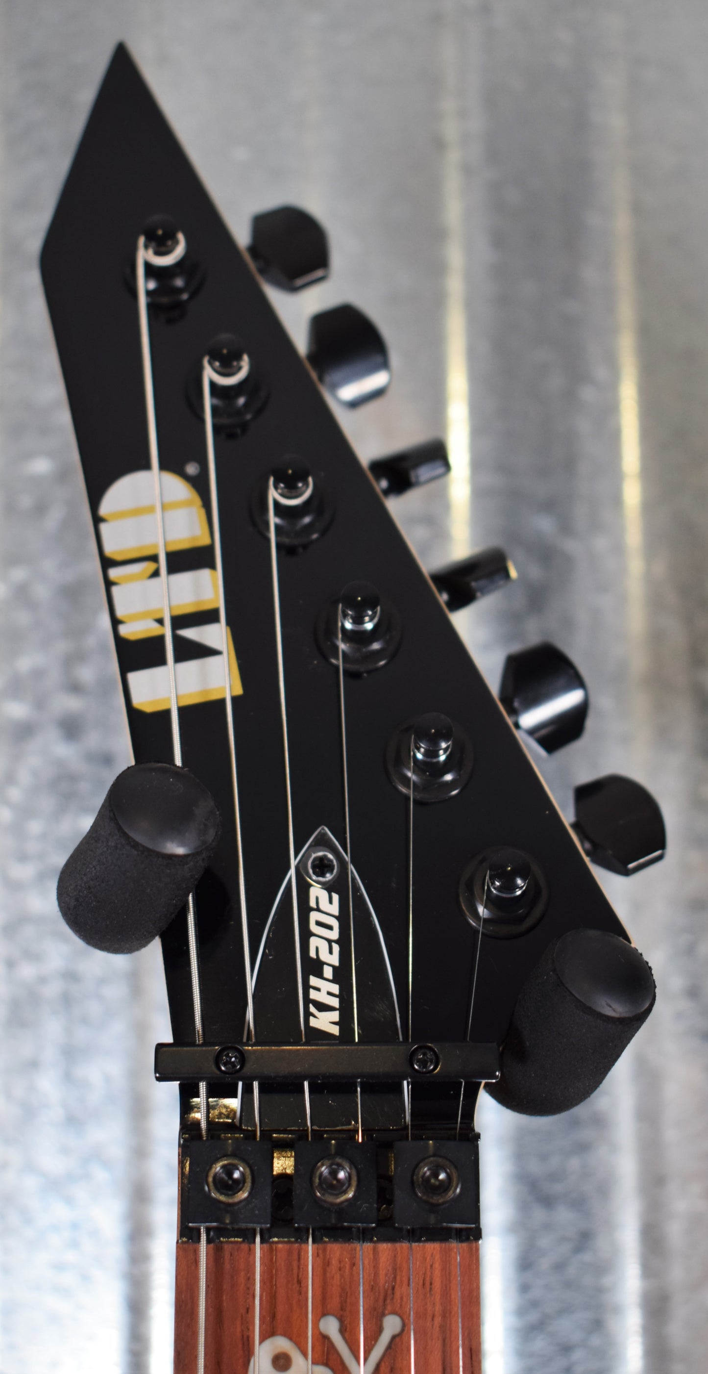 ESP LTD KH-202 Kirk Hammett Signature Gloss Black Guitar KH202 #0422