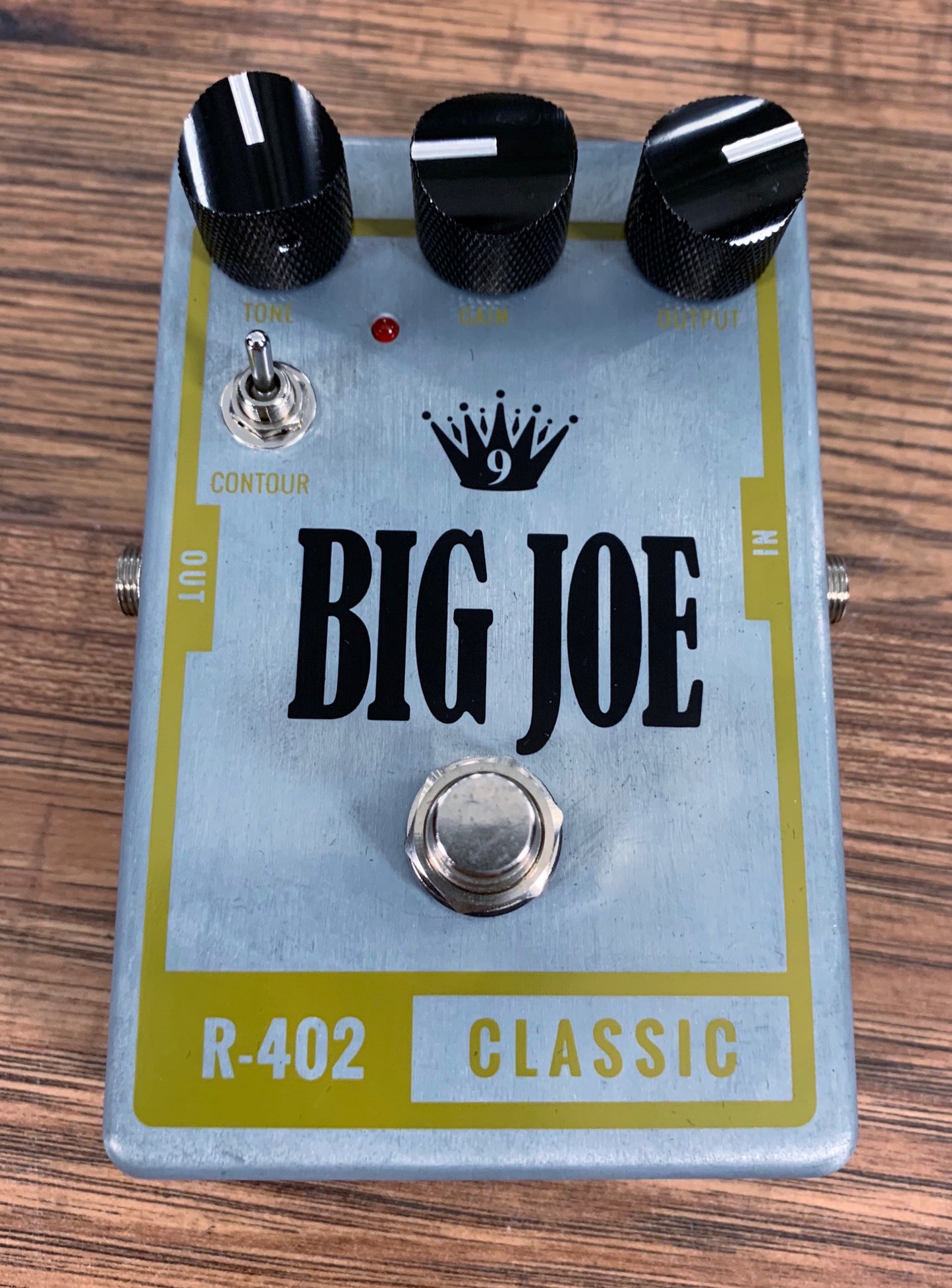 Big Joe Stomp Box Analog Classic R-402 Raw Series Overdrive Guitar Effects Pedal