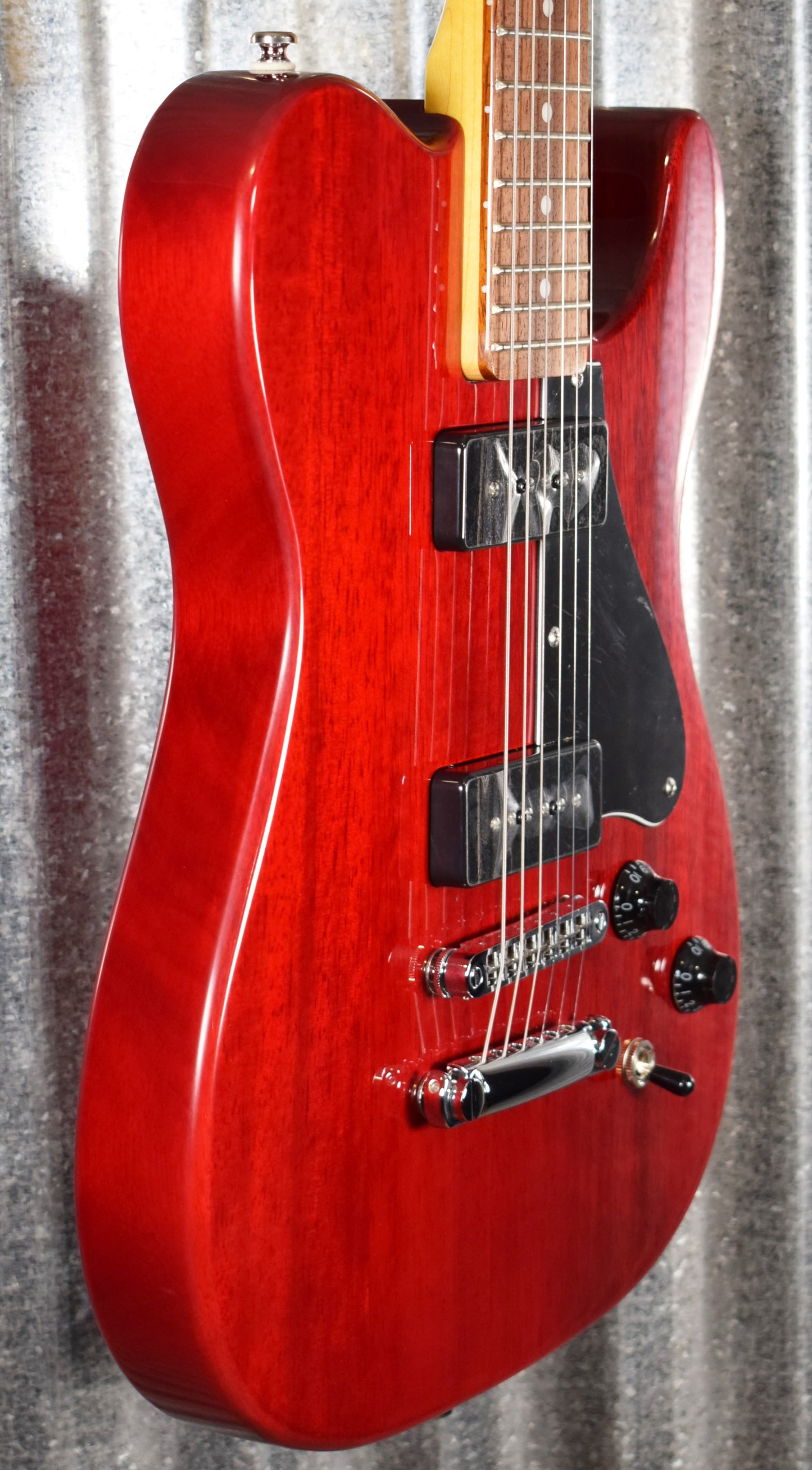 G&L Tribute ASAT Junior II Transparent Red #0021 Demo