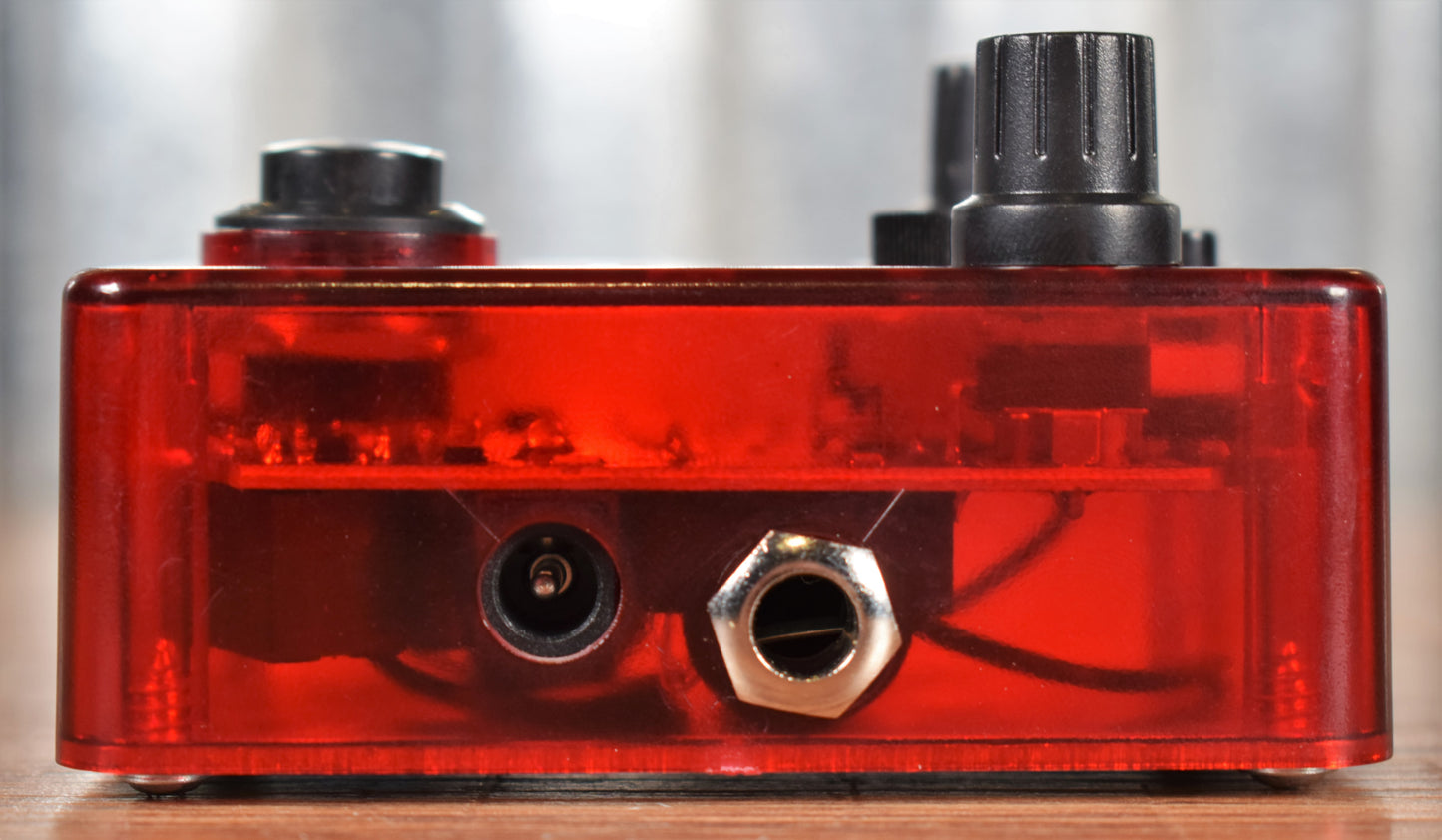 SKS Audio Musiwewe Deep Red Powerful Response Distortion Guitar Effect Pedal