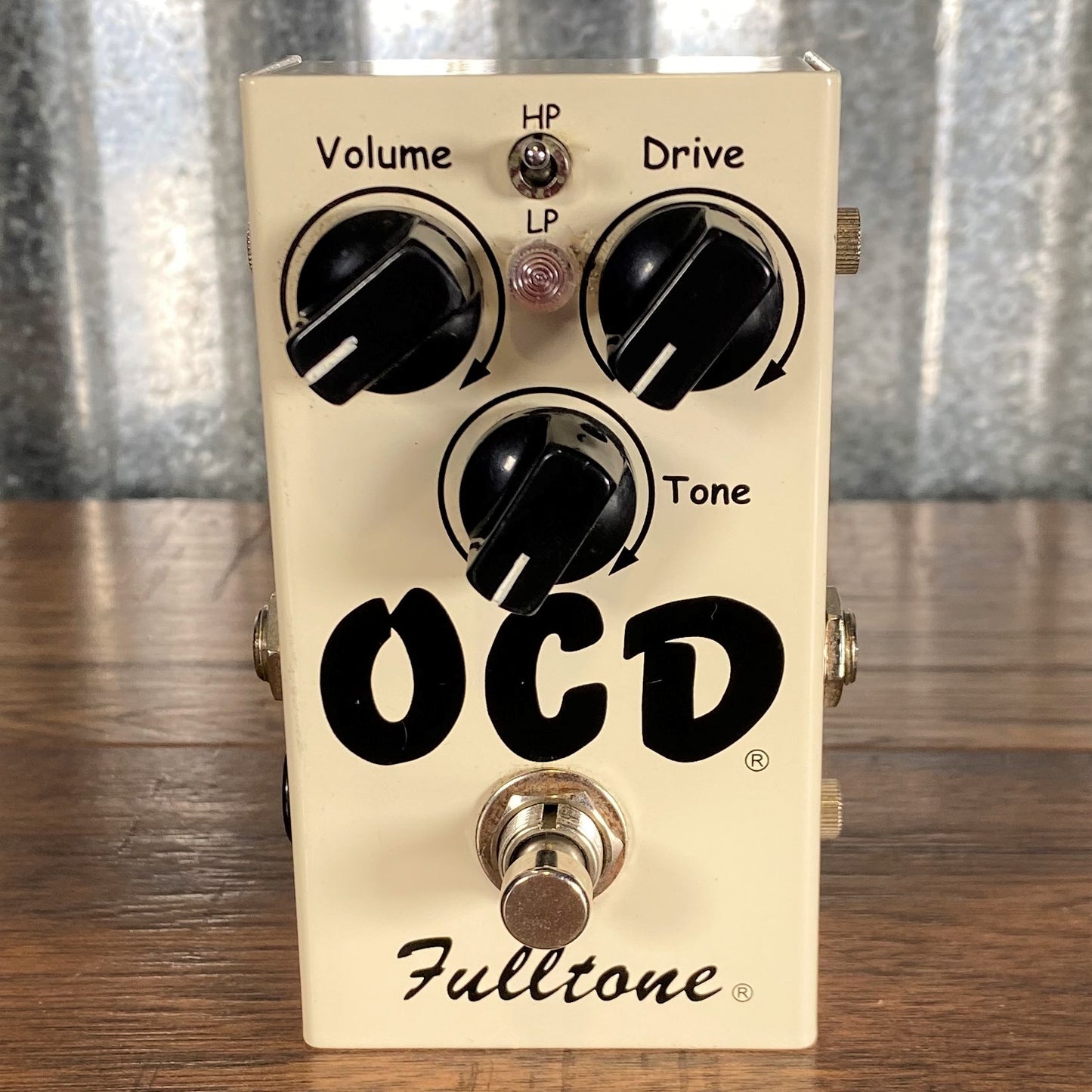 Fulltone OCD v1.7 Overdrive Guitar Effect Pedal White Used
