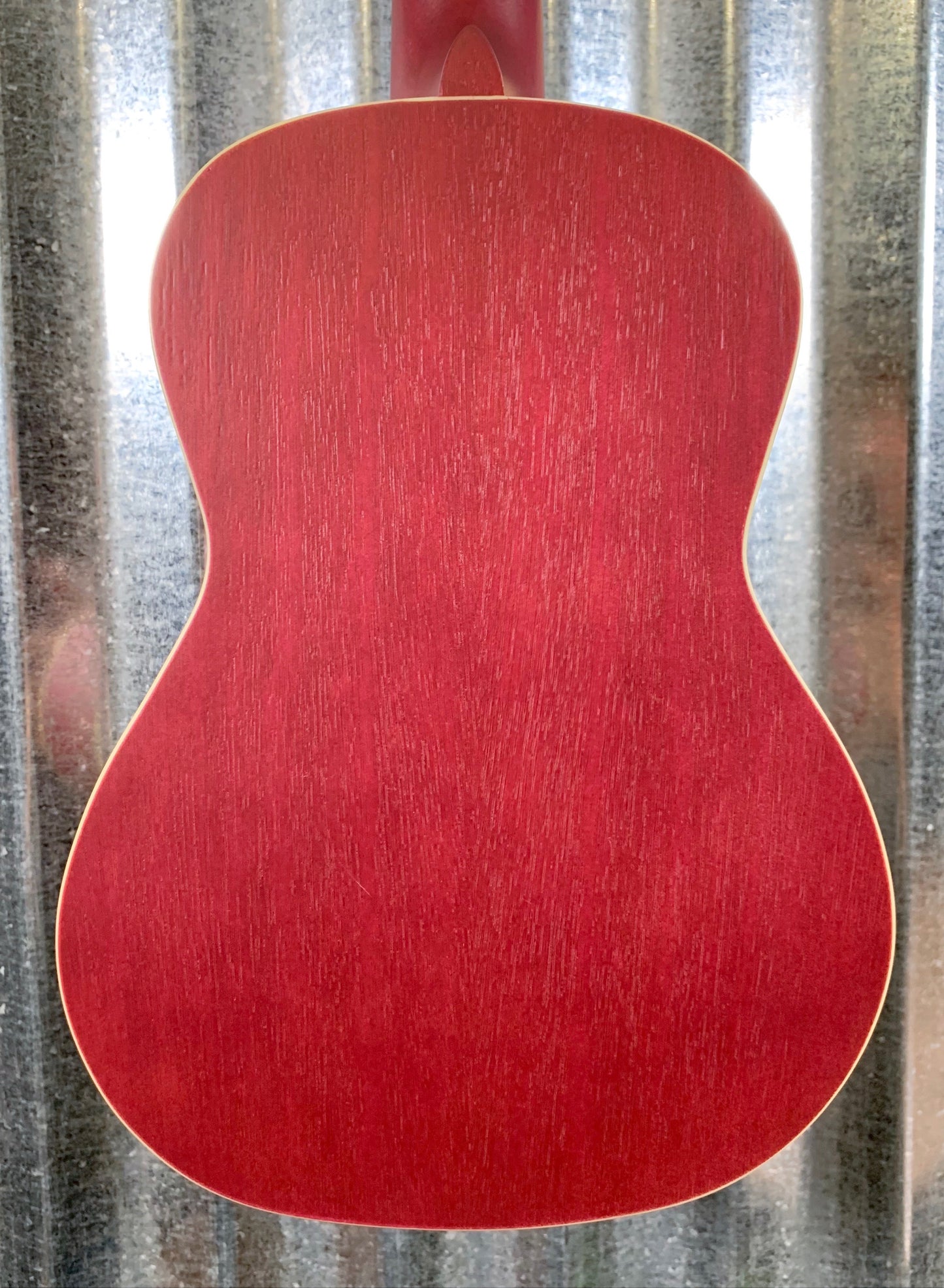Ortega Guitars RURUBY Ruby Rasburry Okoume Top Concert Ukulele