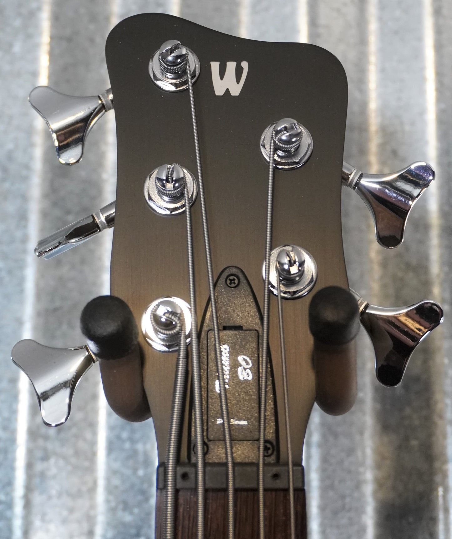 Warwick German Pro Series Thumb Bolt-On 5 String Natural Bass & Gig Bag #4722