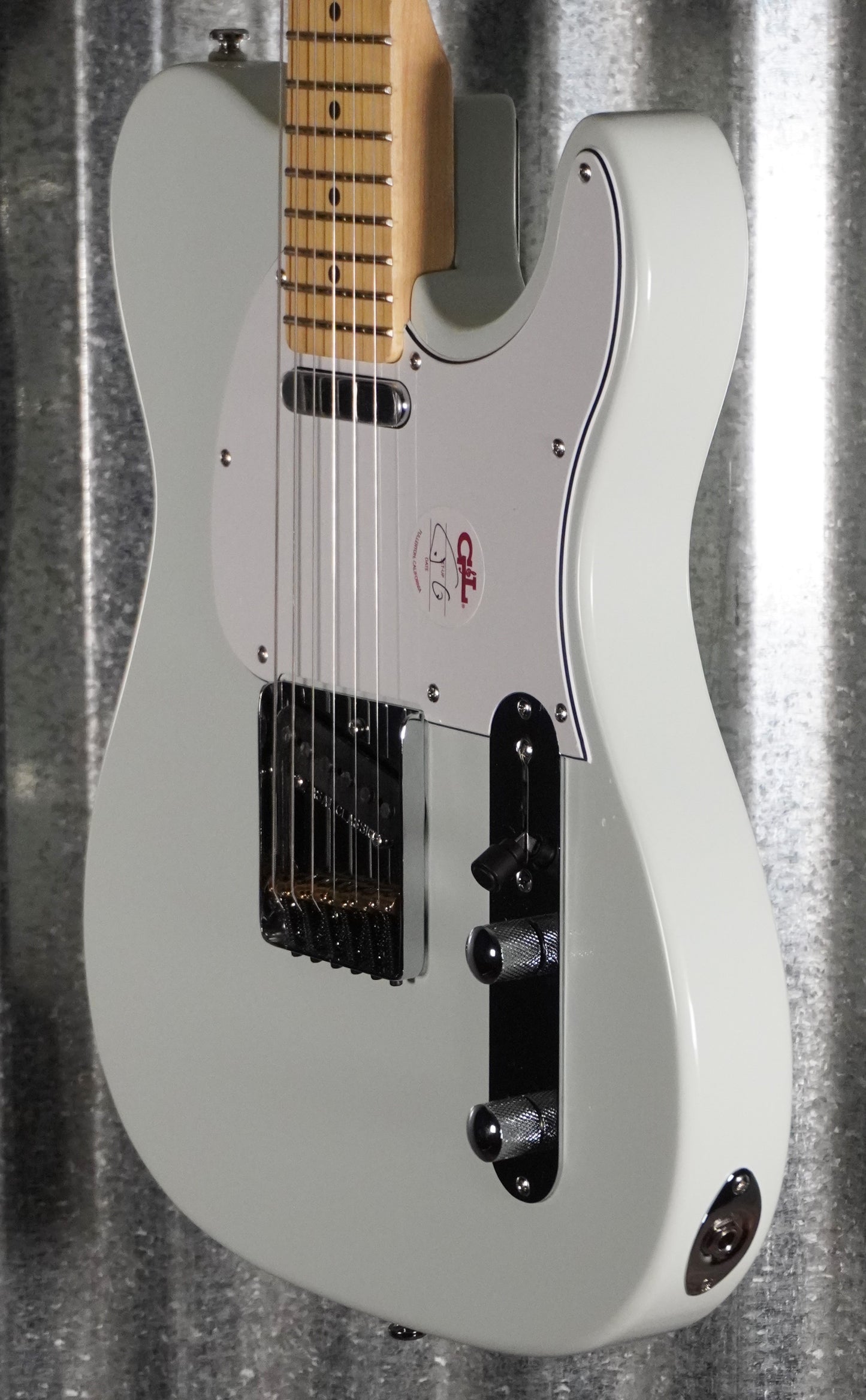 G&L Tribute ASAT Classic Sonic Blue Poplar Alnico Guitar #3544 Used