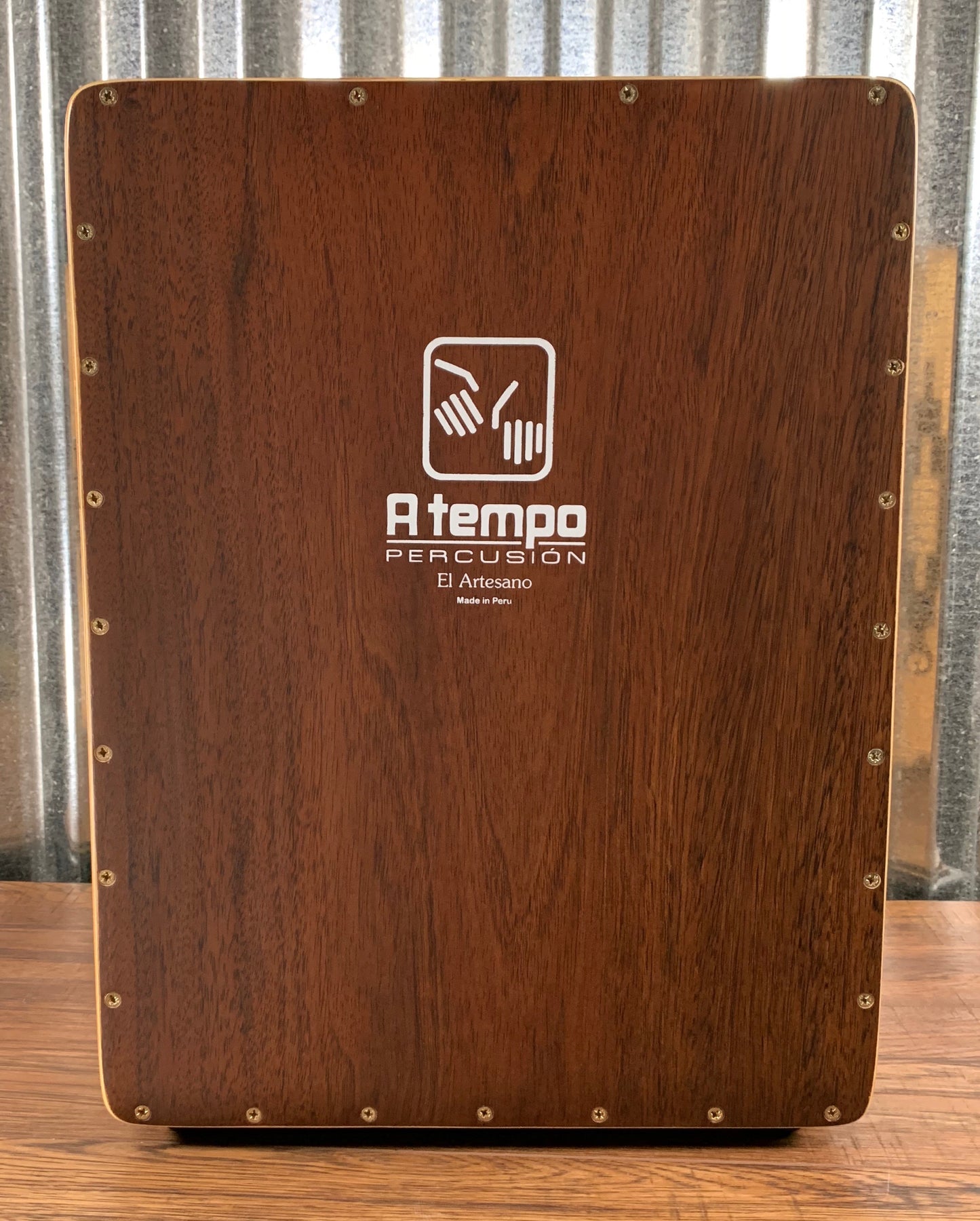 ATempo Percussion CJ-PCAJ2-01 Cajon - El-Artesano Diamante Snare Cajon & Bag