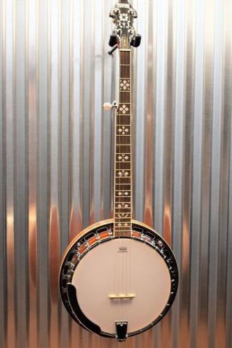 Recording King RK-R20 Songster Resonator 5 String Banjo & Hard Case #1