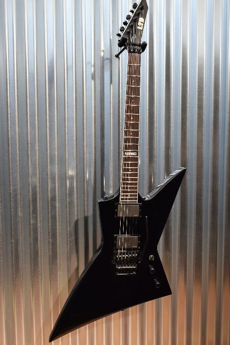 ESP LTD EX401FR Gloss Black EMG 60 81 Pickups Floyd Rose Guitar #1190
