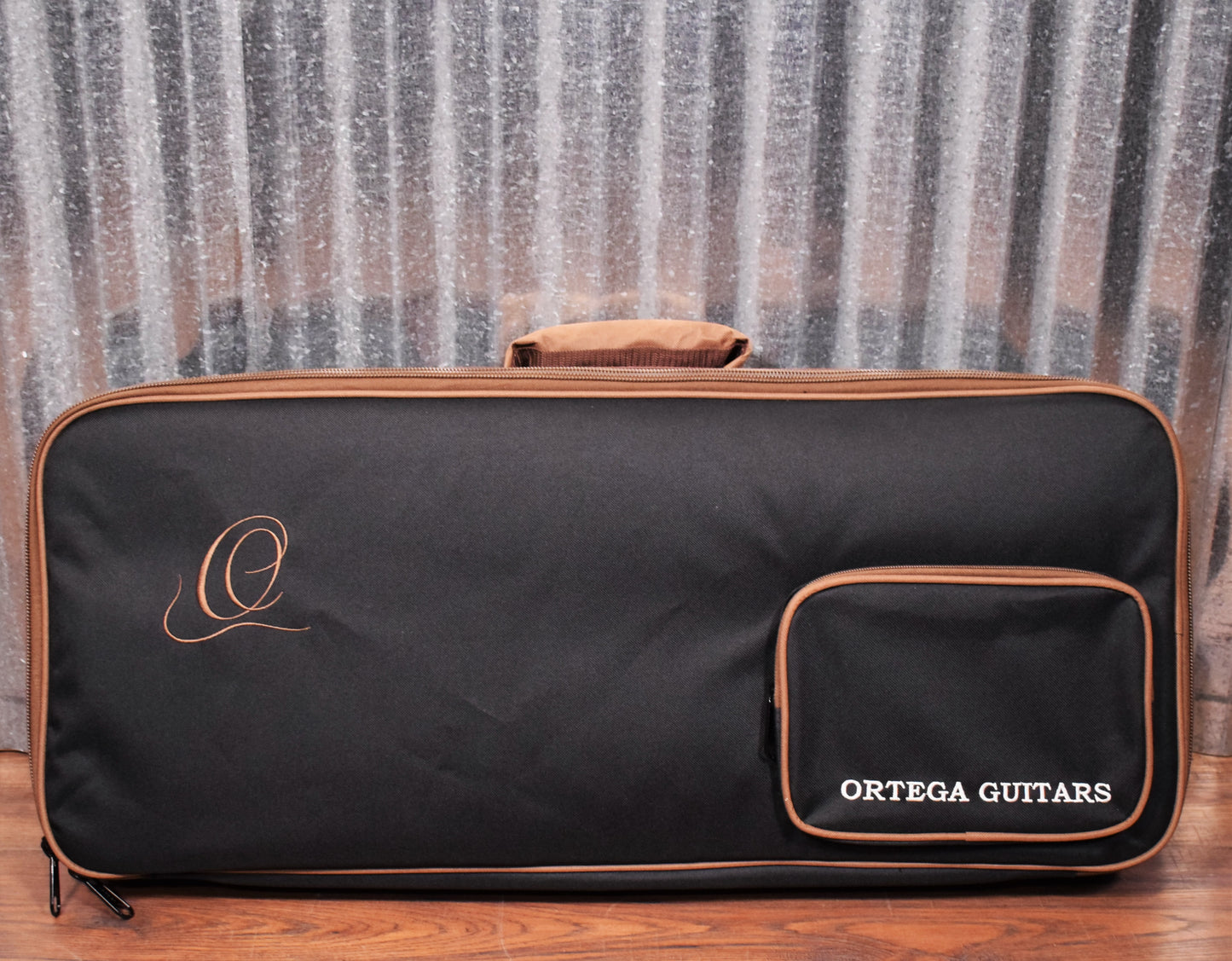 Ortega Hydra Dual Neck Acoustic Electric 8 & 4 String Tenor Ukulele Ziricote & Bag