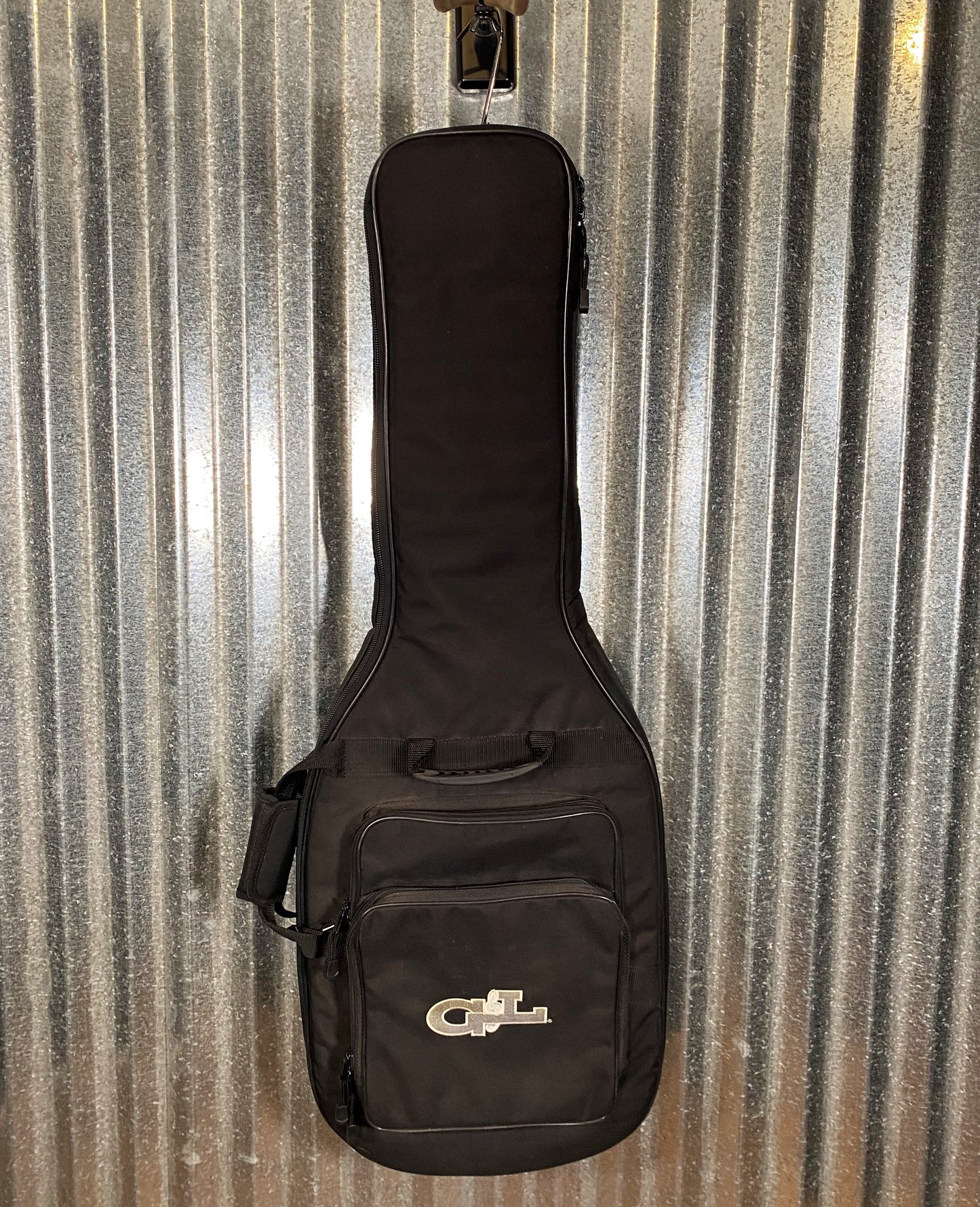 G&L Silver Logo Electric Guitar Gig Bag Black Used