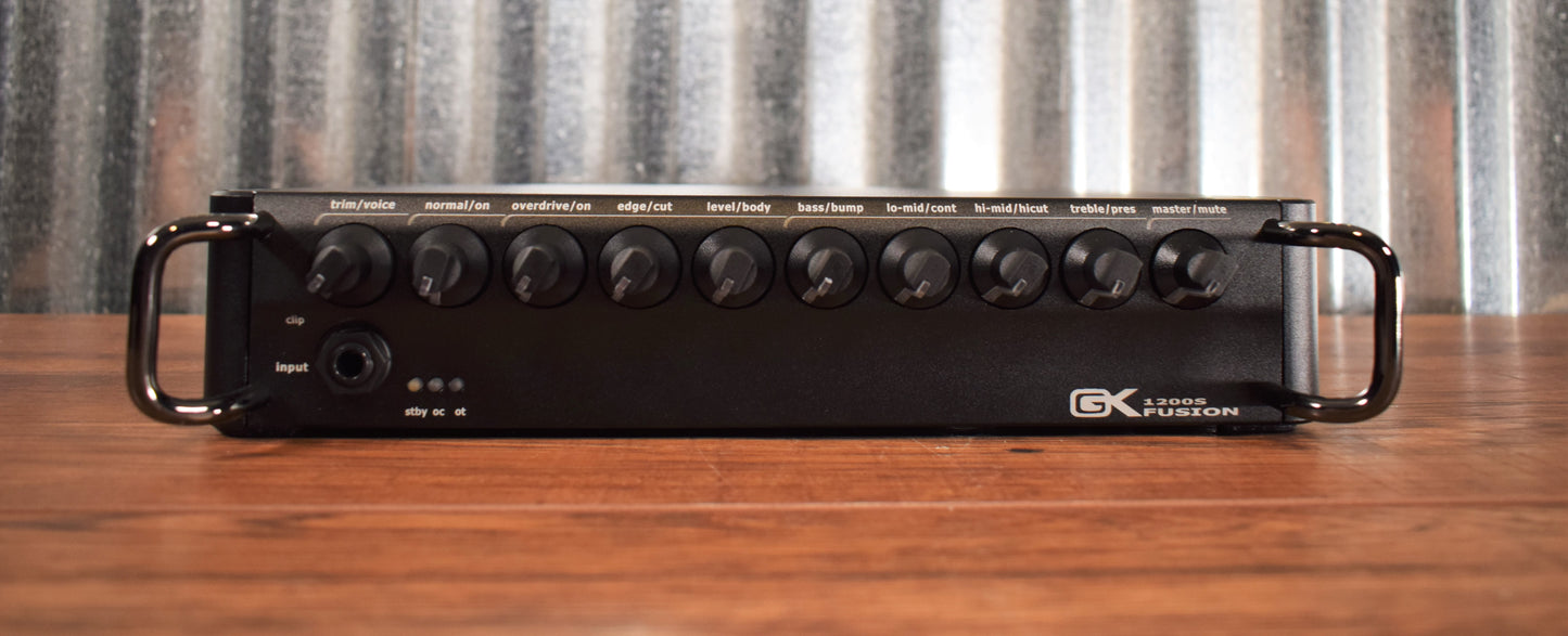 Gallien-Krueger GK Fusion S 1200 Watt Bass Amplifier Head Demo