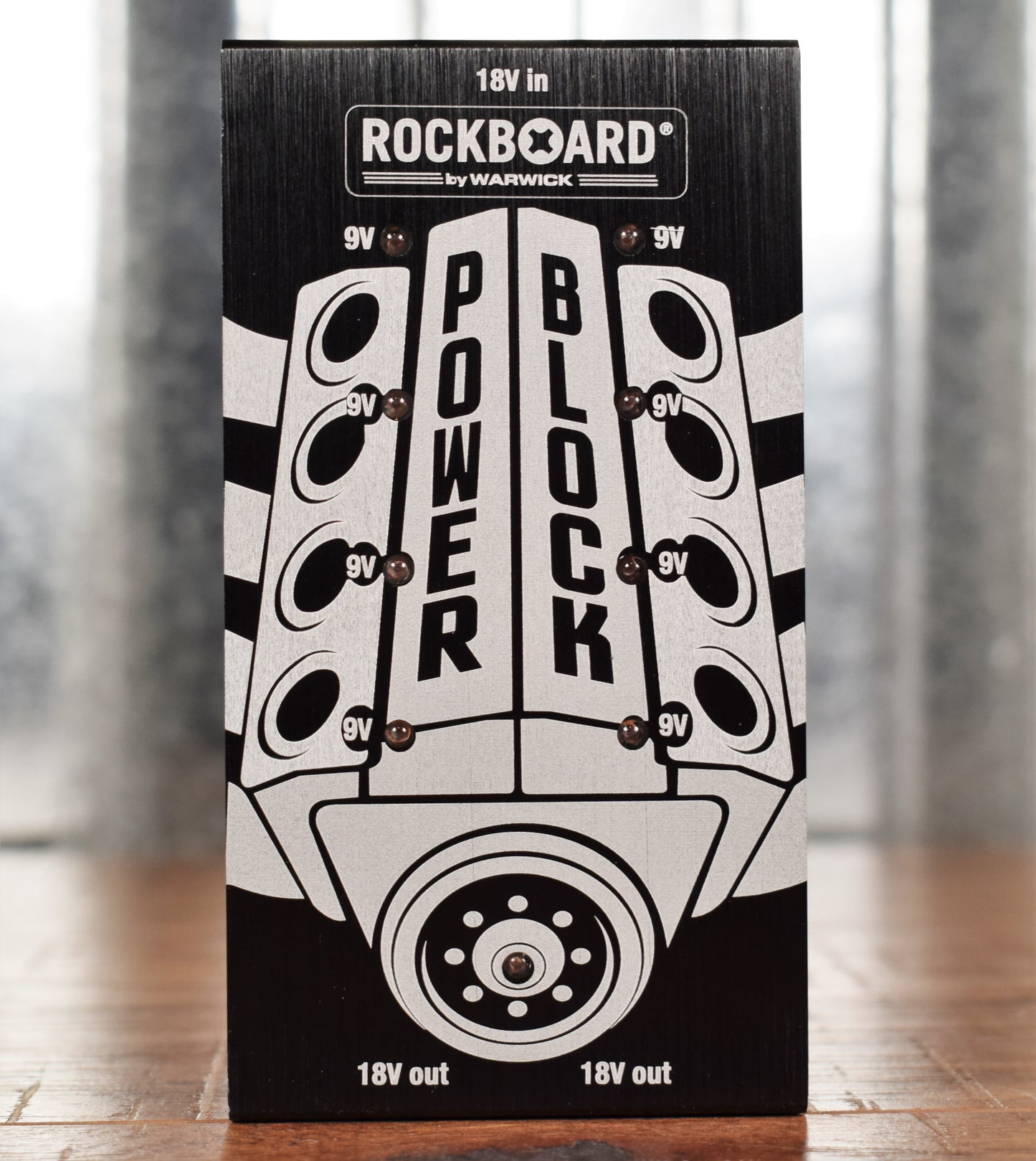 Warwick Rockboard Power Block 10 Outlet 9-18v Guitar Effect Pedal Pedalboard Power Supply