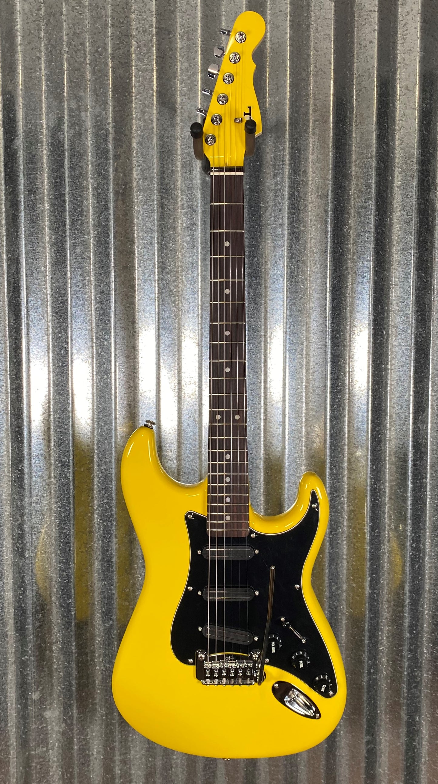 G&L USA Legacy Special Yellow Fever Guitar & Case #5173
