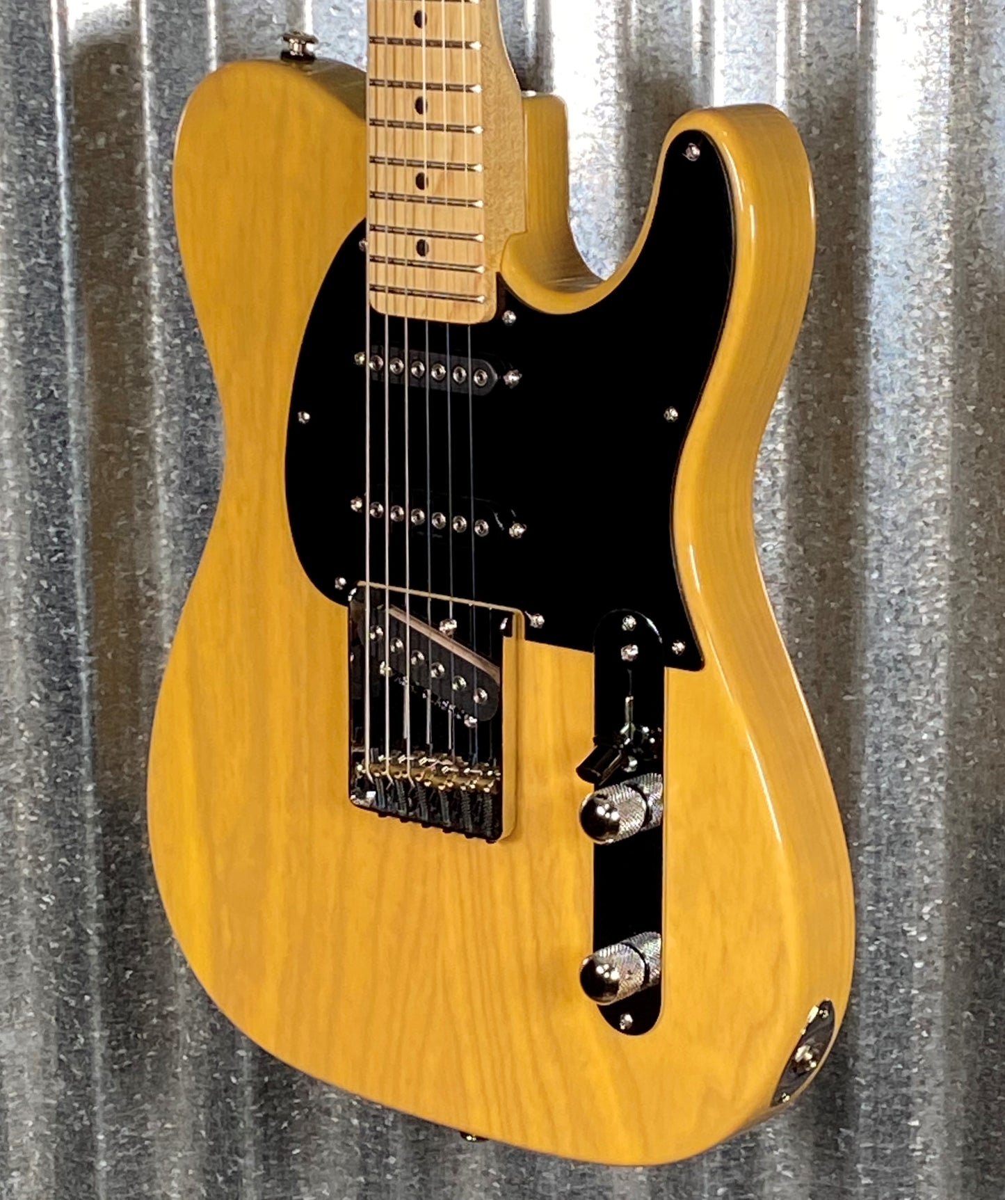 G&L USA 2018 Custom ASAT Classic 'S' Butterscotch Blonde Guitar & Bag #6140 Used