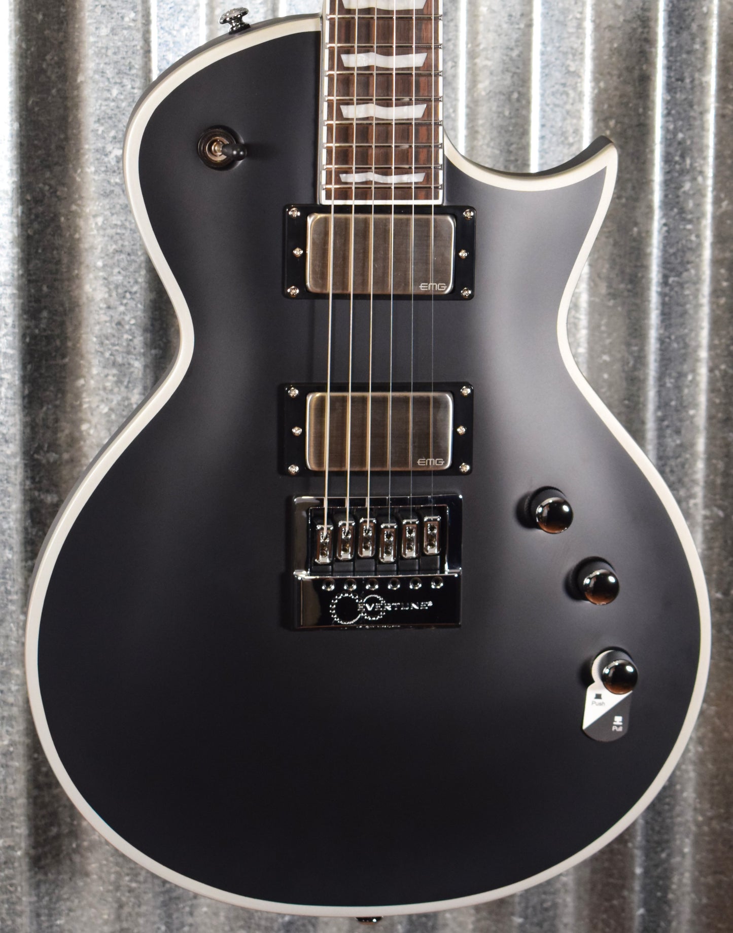 ESP LTD EC-1000 Evertune BB Black Satin Guitar LEC1000ETBBBLKS #1878 Used
