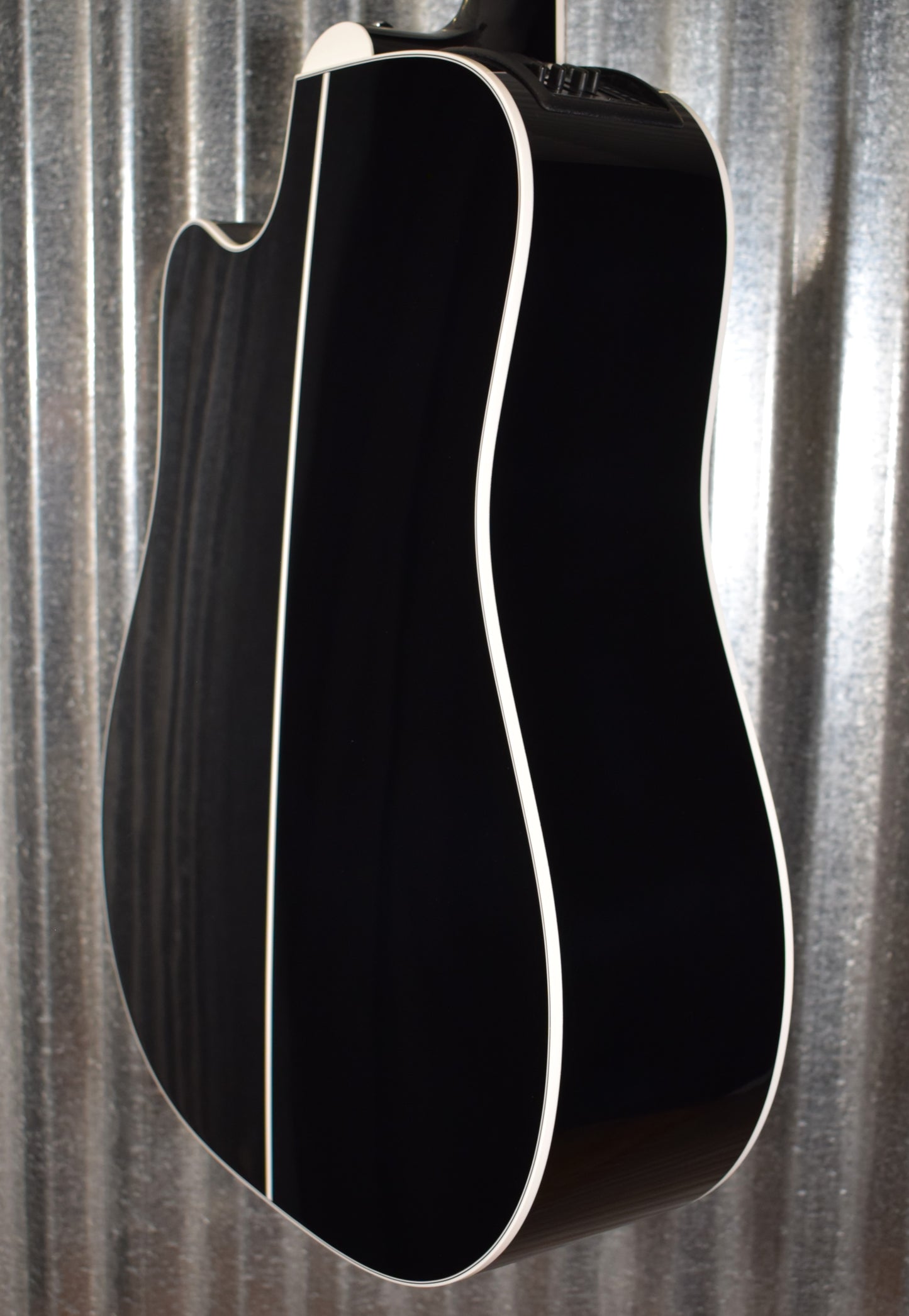 Takamine EF381SC 12 String Black Acoustic Electric Guitar & Case EF381SC #0719 Used