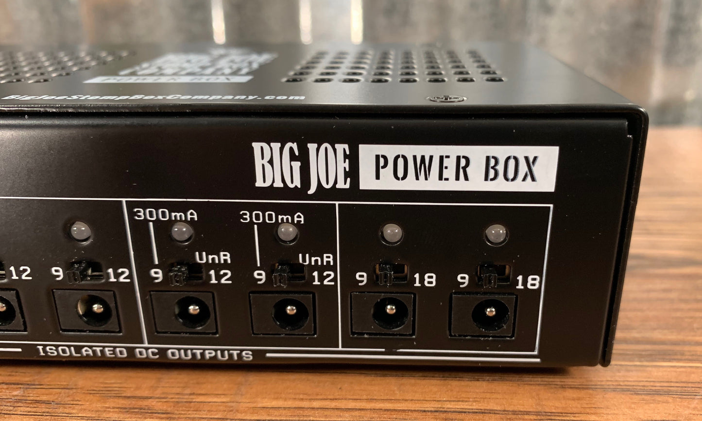 Big Joe Stompbox Power Box PB-101 Isolated Power Supply For Guitar Bass Effects Pedals