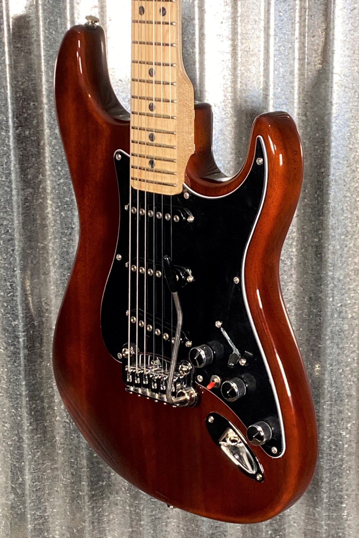 G&L USA CLF Research S-500 Mocha Guitar & Bag #9091