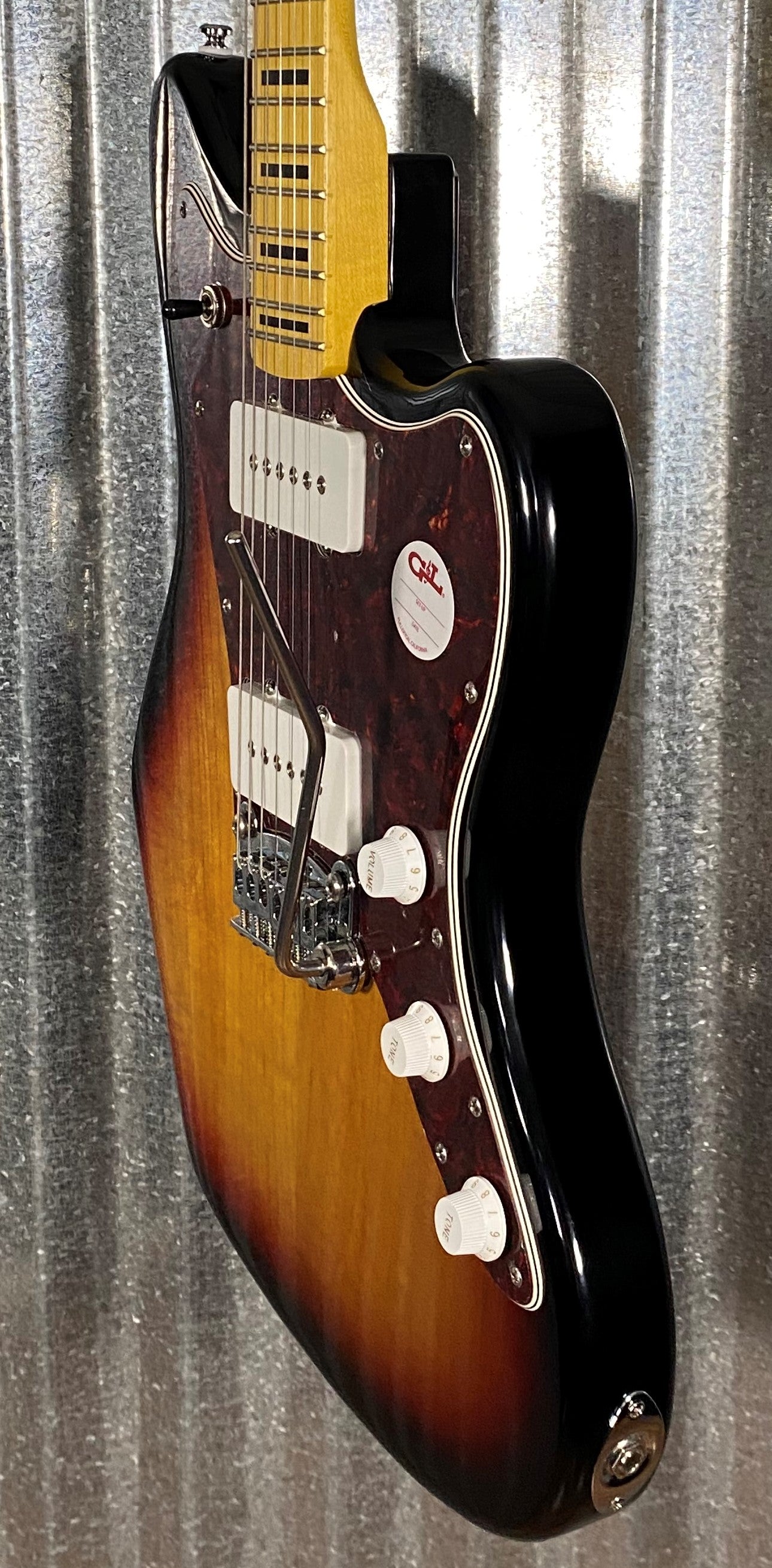 G&L Tribute Doheny 3 Tone Sunburst Guitar Blem #5482
