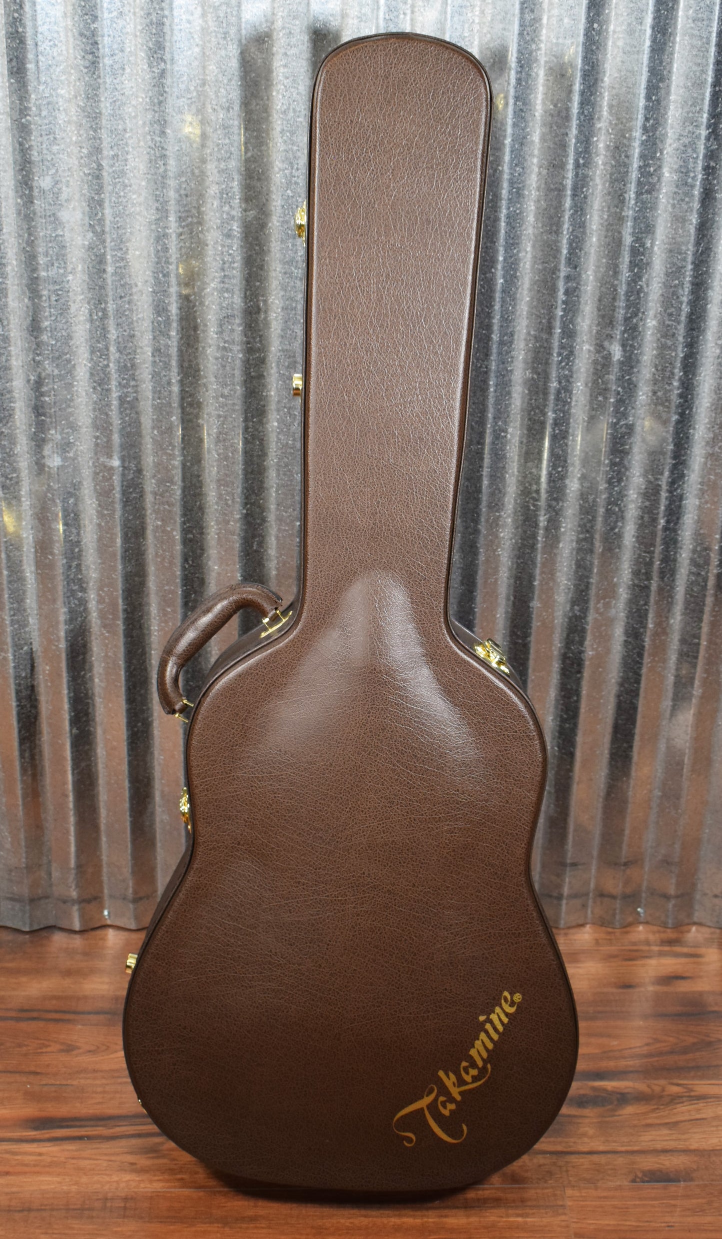 Takamine EF381SC 12 String Black Acoustic Electric Guitar & Case EF381SC #0719 Used