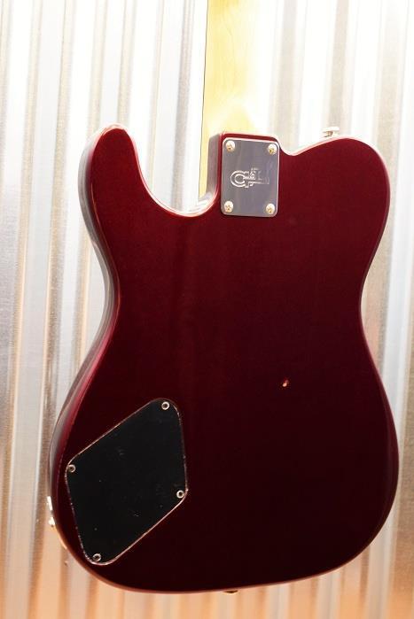 G&L Guitars USA ASAT Deluxe Semi-Hollow Ruby Red Metallic Guitar Blemish #5322