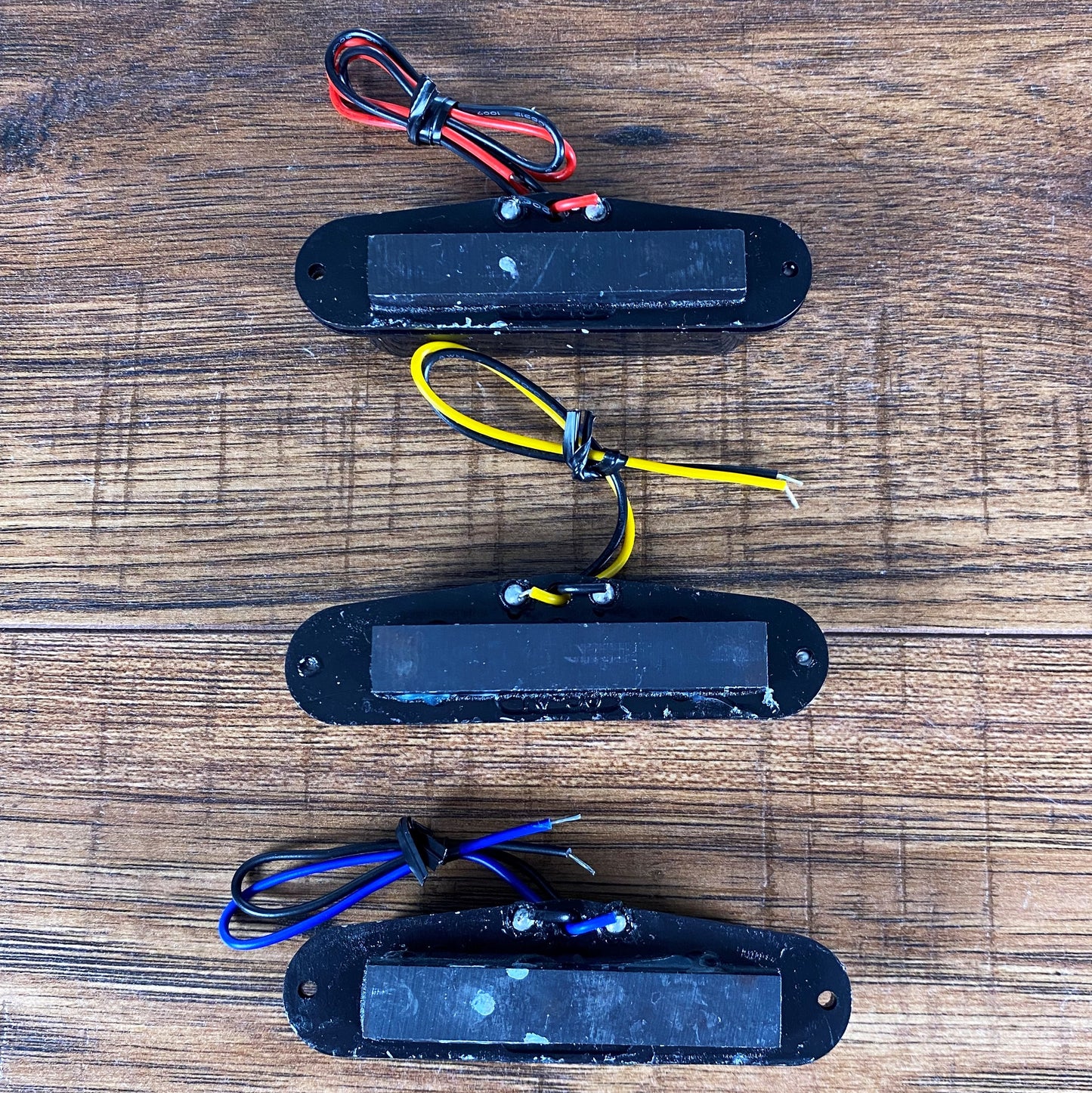Guitar Project Parts S-S-S Strat Single Coil Pickup Set Black