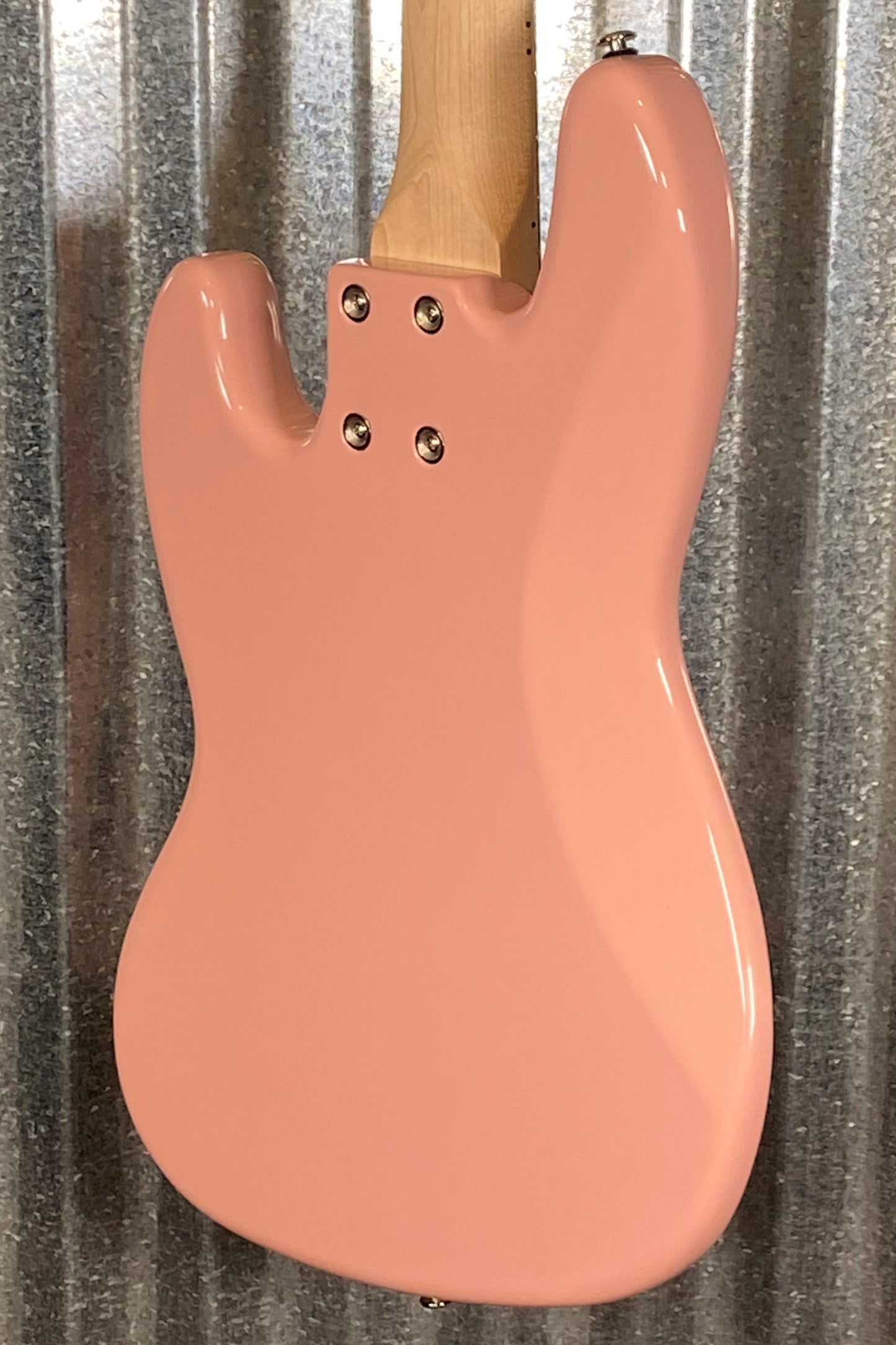 G&L USA JB5 Shell Pink 5 String Bass JB-5 & Case #7408