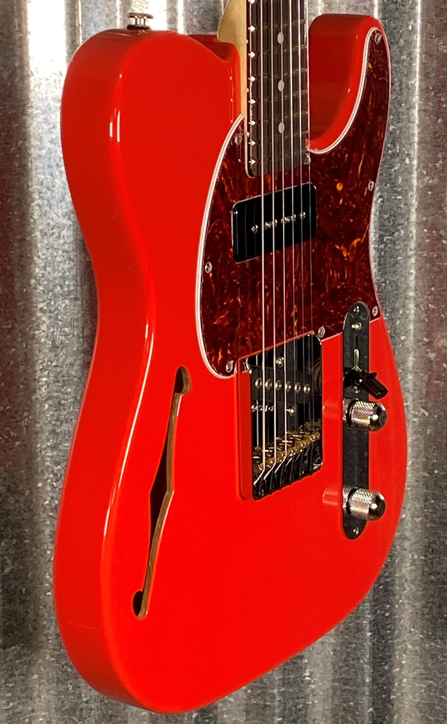 G&L USA ASAT Classic Bluesboy 90 Semi Hollow Fullerton Red Guitar #6040