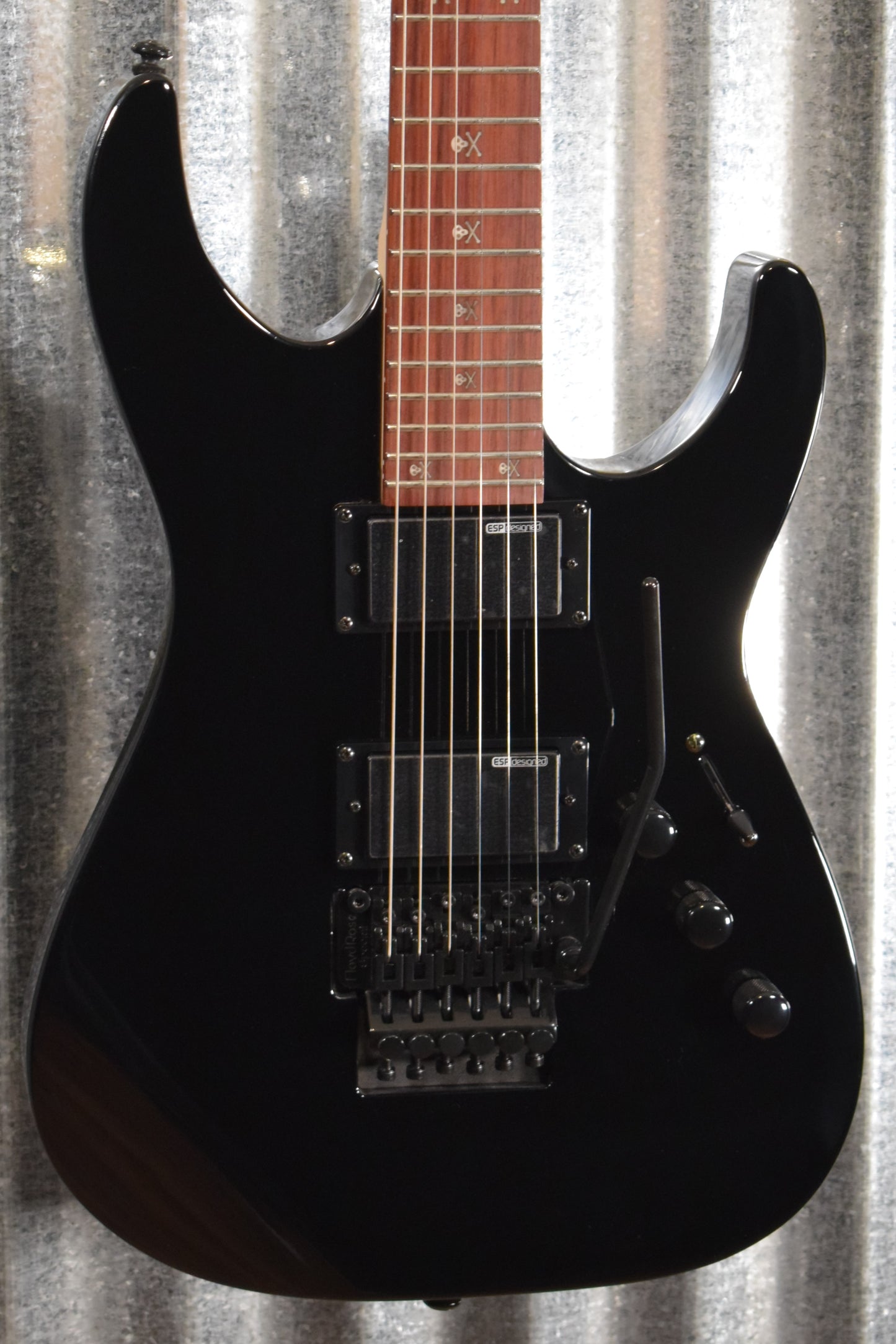 ESP LTD KH-202 Kirk Hammett Signature Gloss Black Guitar KH202 #0352