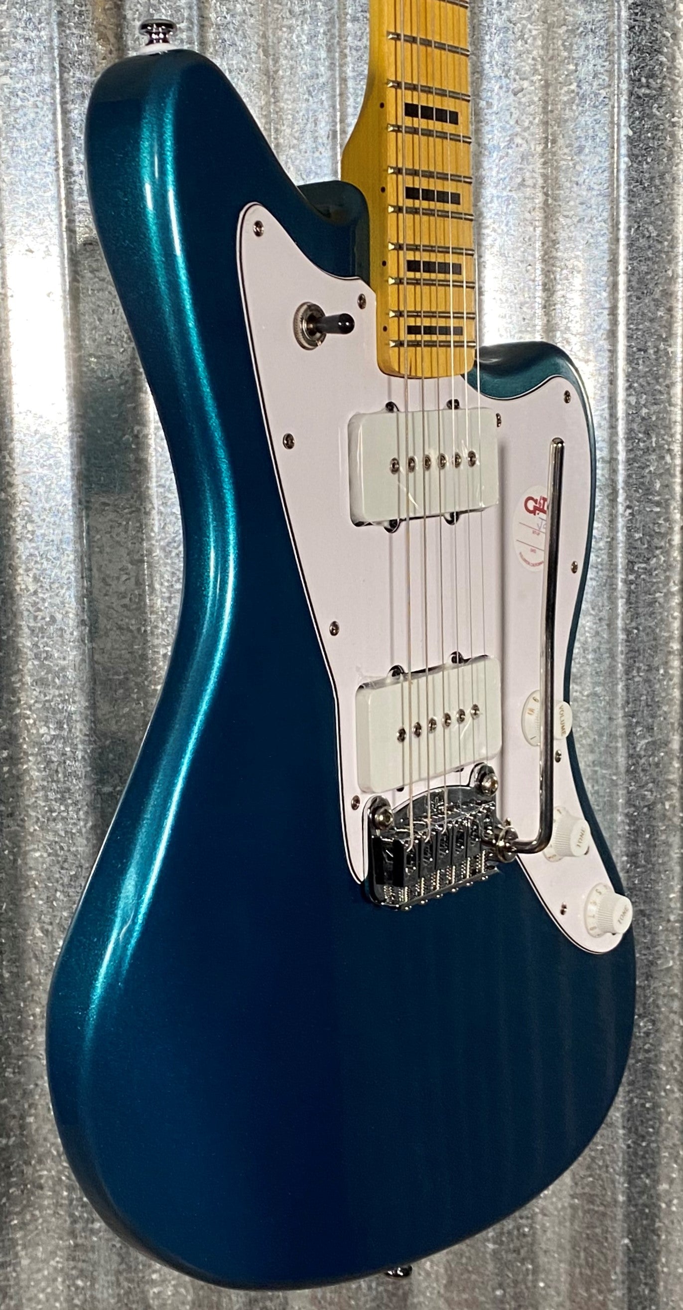 G&L Tribute Doheny Emerald Blue Guitar Blem #5386