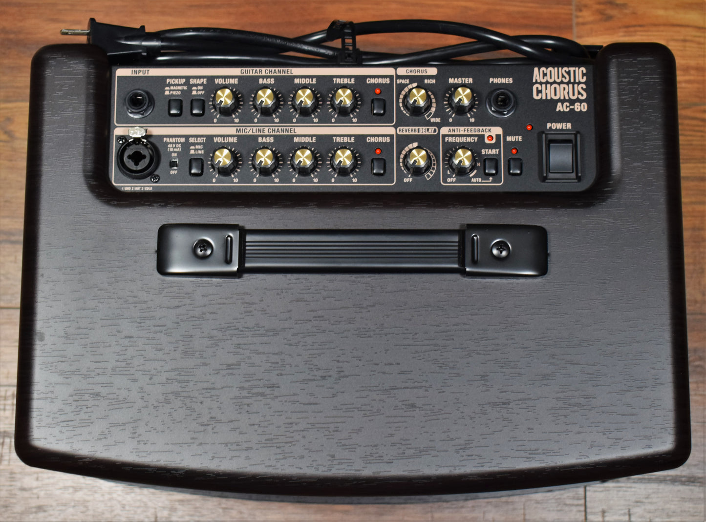 Roland AC-60-RW 60 Watt 2x6.5" Chorus Acoustic Guitar Amplifier Rosewood