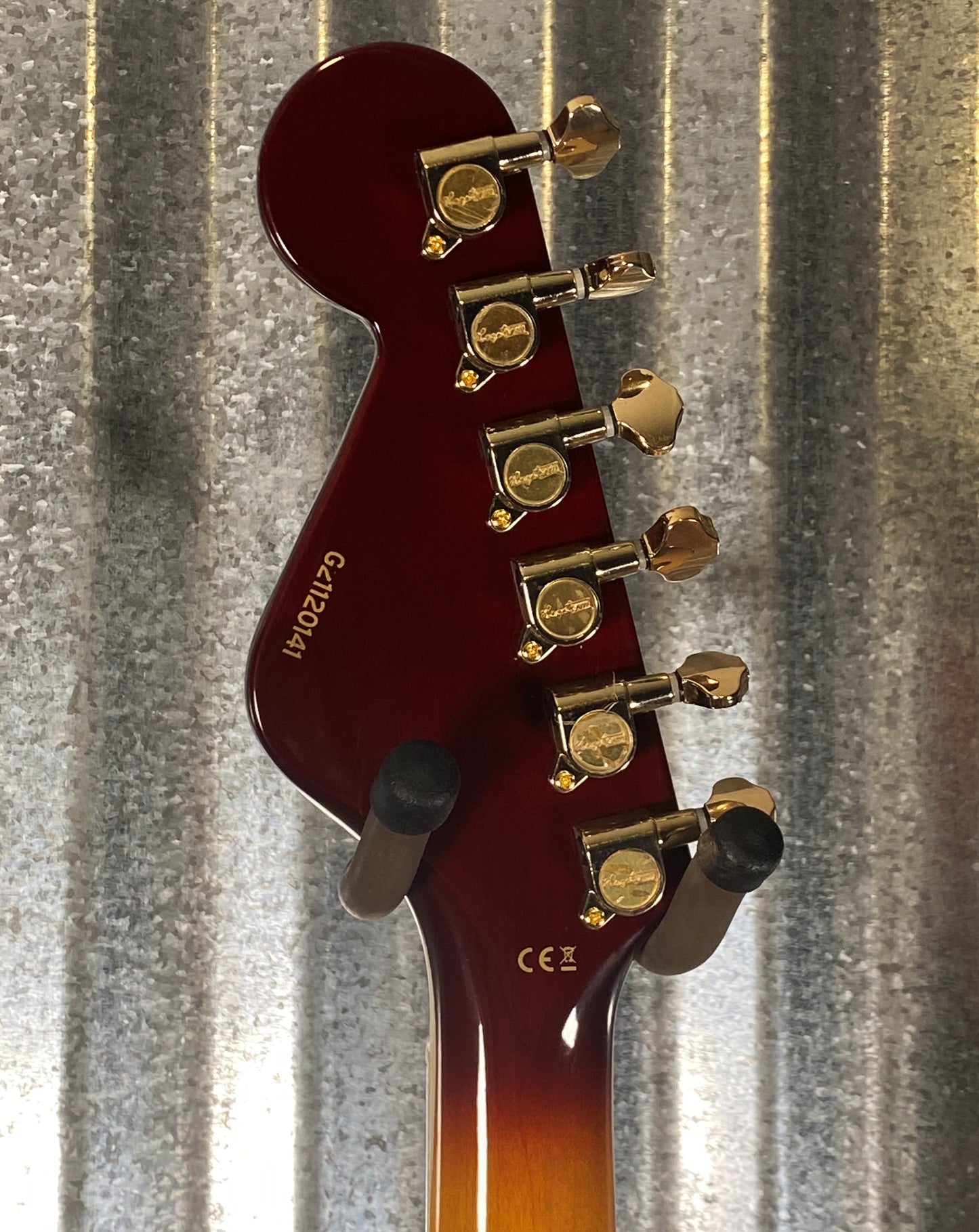 Hagstrom VIK67-G-VSB '67 Viking II Semi Hollow Vintage Sunburst Guitar #0141