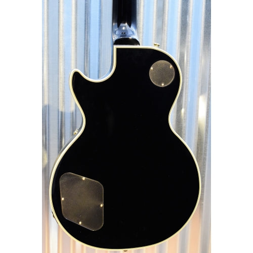 Epiphone Les Paul Custom Pro Gloss Black Gold Hardware Guitar & Bag USED #763