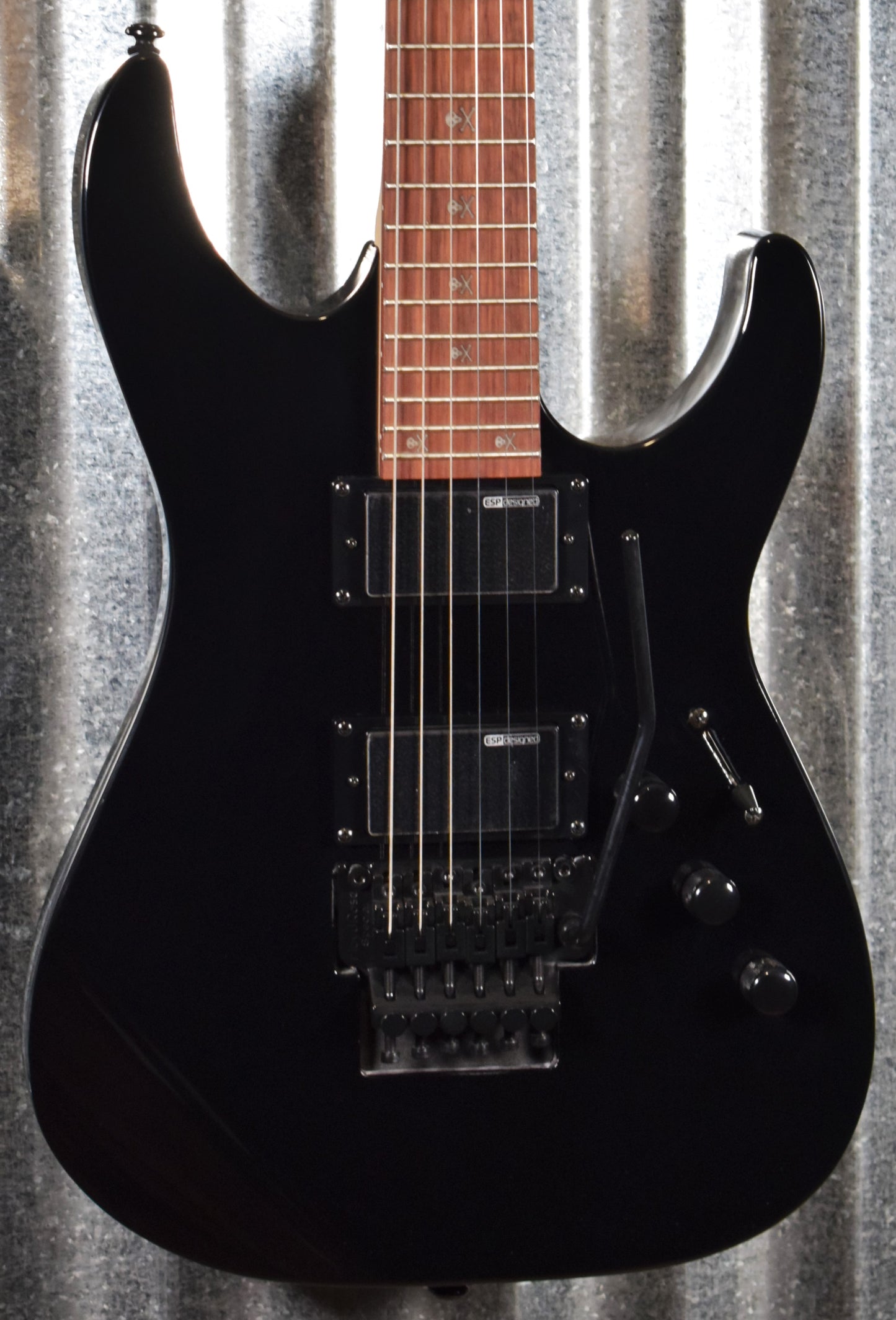 ESP LTD KH-202 Kirk Hammett Signature Gloss Black Guitar KH202 #0399