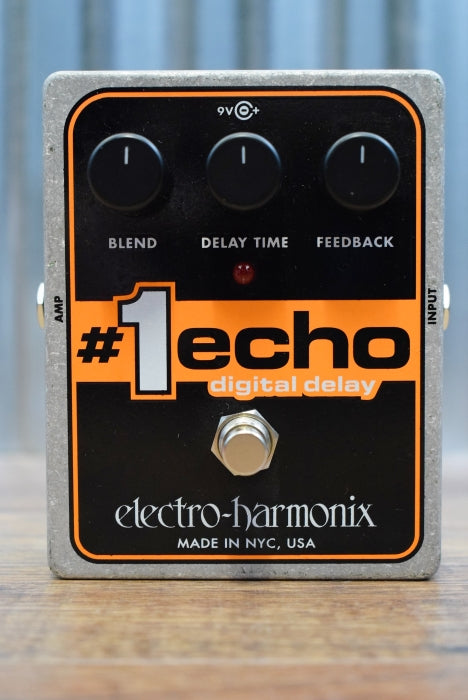 Electro-Harmonix EHX #1 Echo Digital Delay Guitar Effect Pedal