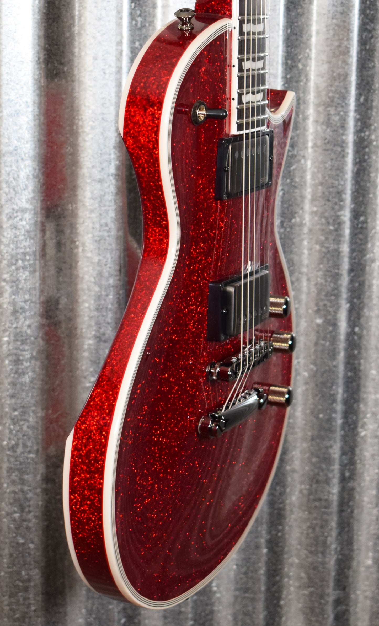 ESP E-II Eclipse DB Red Sparkle EMG Guitar & Case EIIECDBRSP Japan #ES5836193