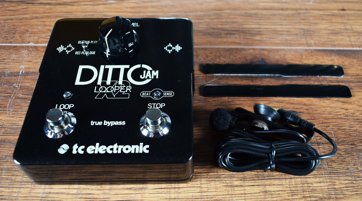 TC Electronic Ditto JAM X2 with BeatSense Technology Guitar Effect Pedal