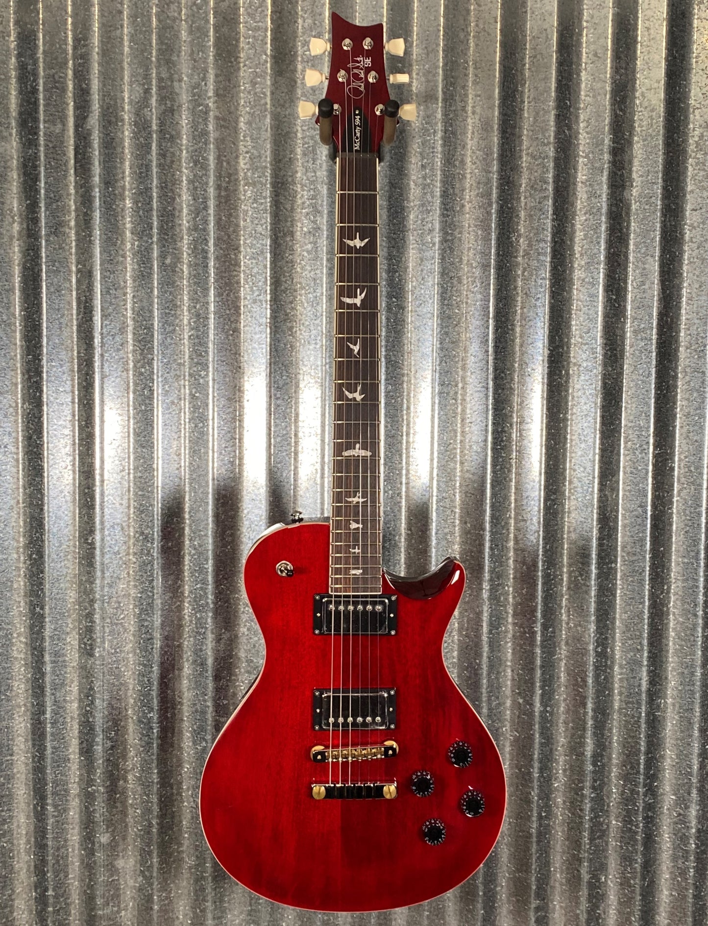 PRS Paul Reed Smith SE McCarty 594 Singlecut Standard Vintage Cherry Guitar & Bag #1980