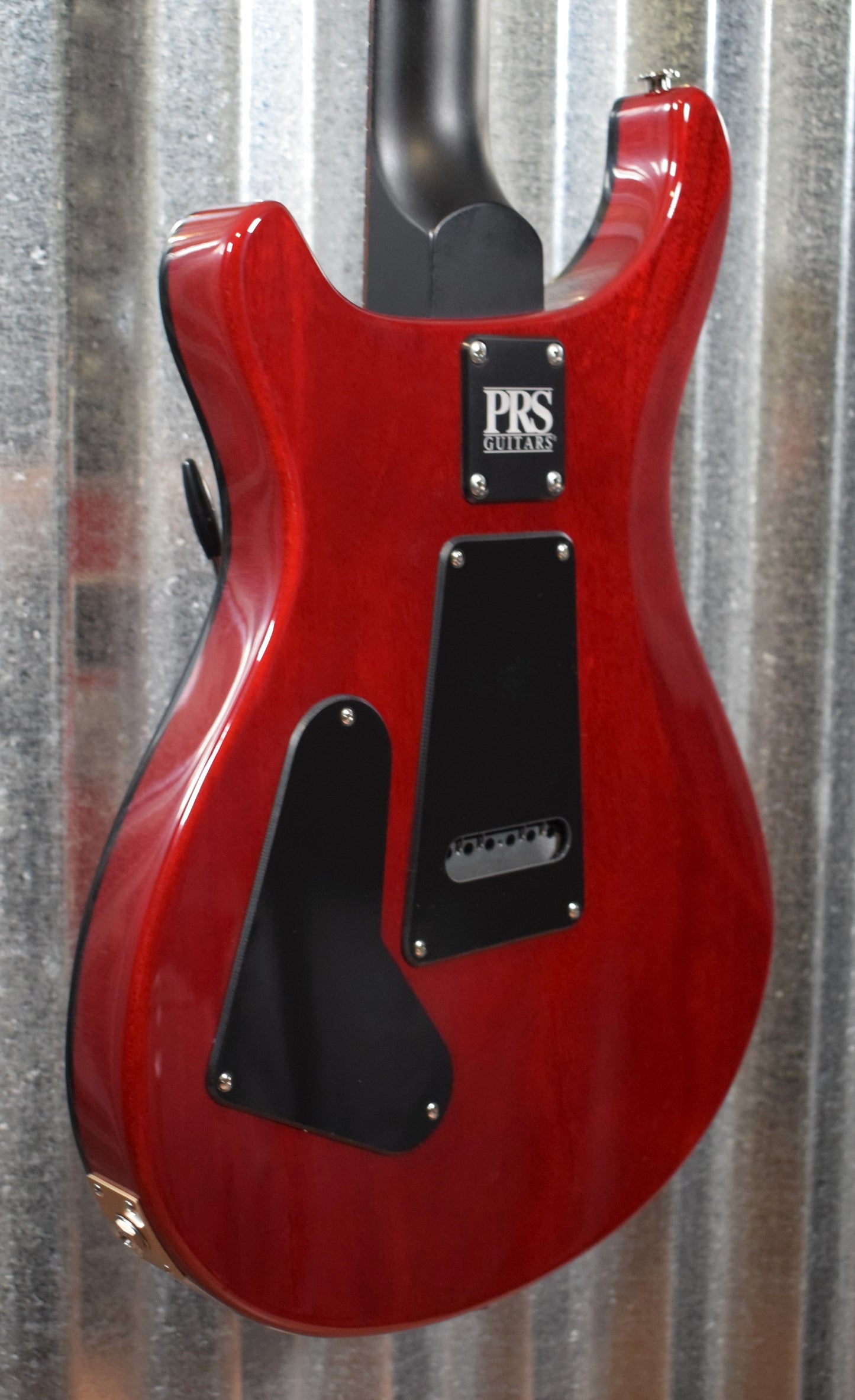 PRS Paul Reed Smith CE 24 Semi Hollow Scarlet Smokewrap Burst Guitar & Bag #4701
