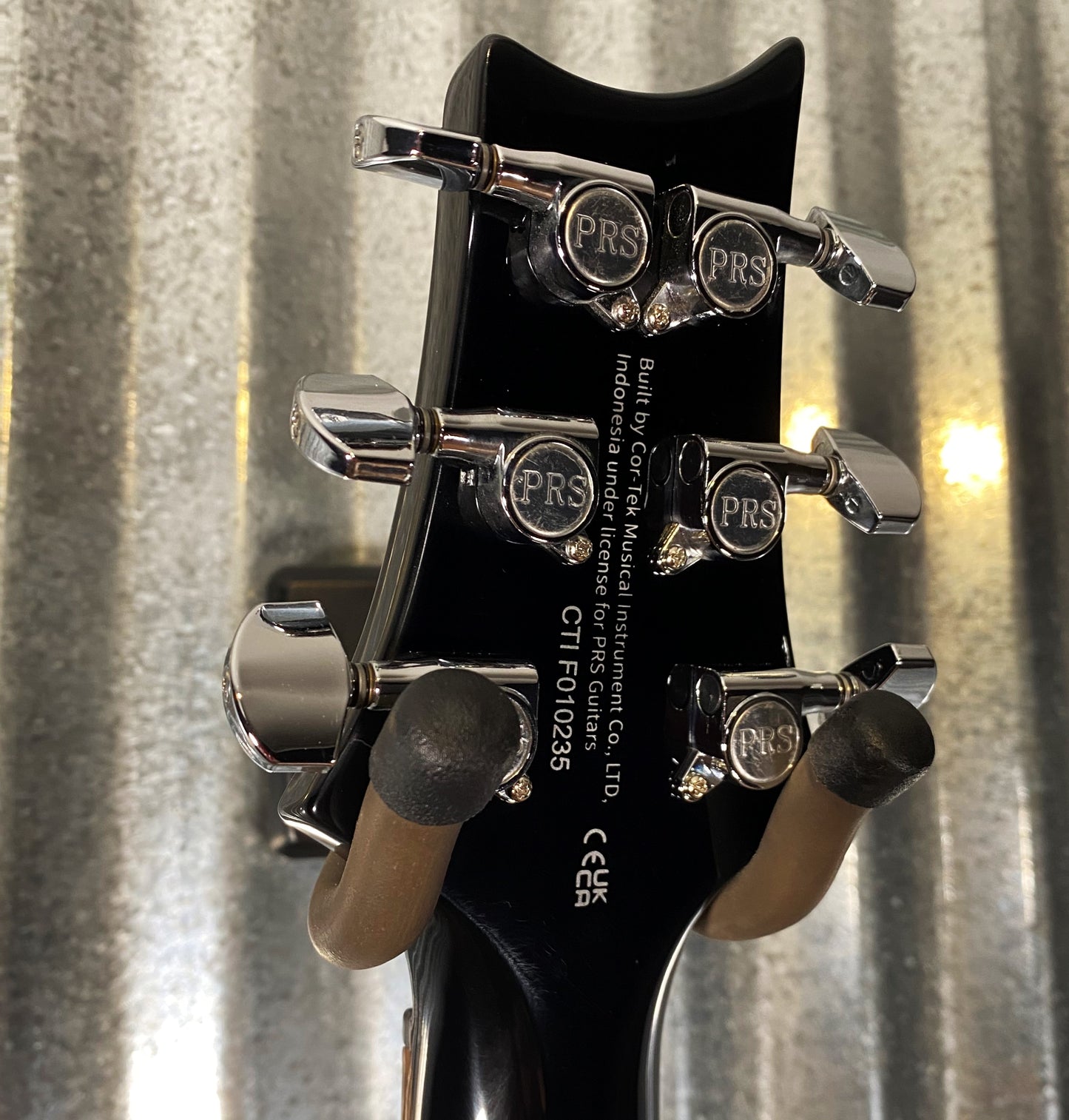 PRS Paul Reed Smith SE 277 Carve Top Charcoal Burst Baritone Guitar & Bag #0235