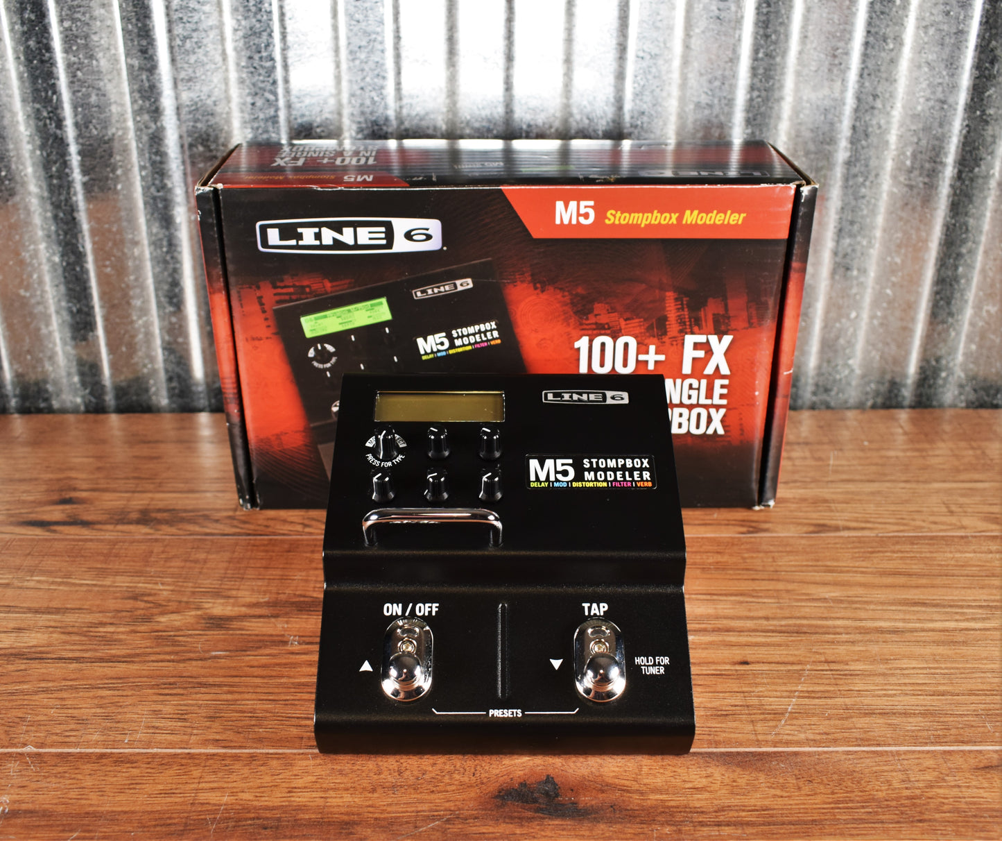 Line 6 M5 Stompbox Modeler Multi Guitar Effects Pedal #1 Used