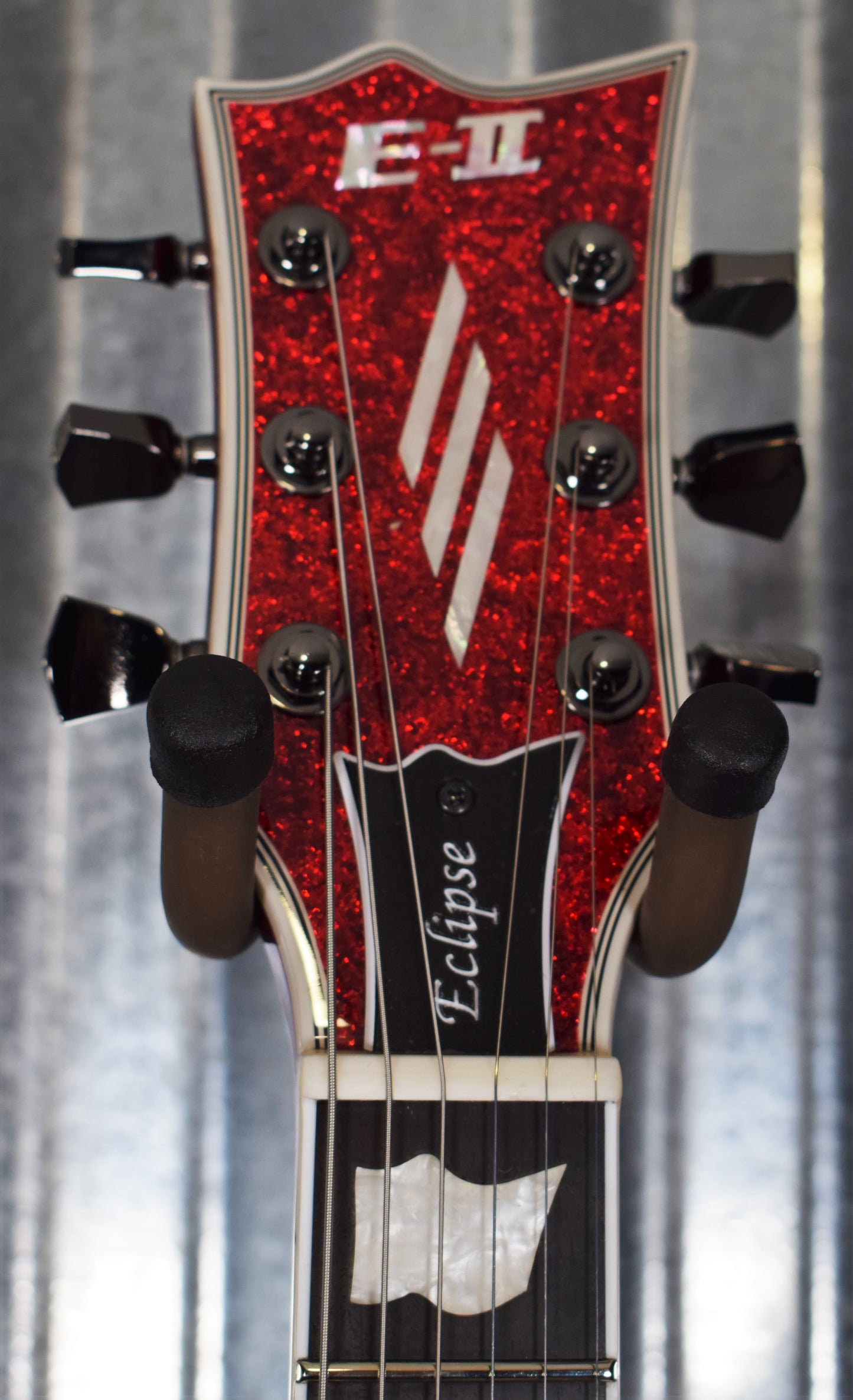 ESP E-II Eclipse DB Red Sparkle EMG Guitar & Case EIIECDBRSP Japan #ES3517193