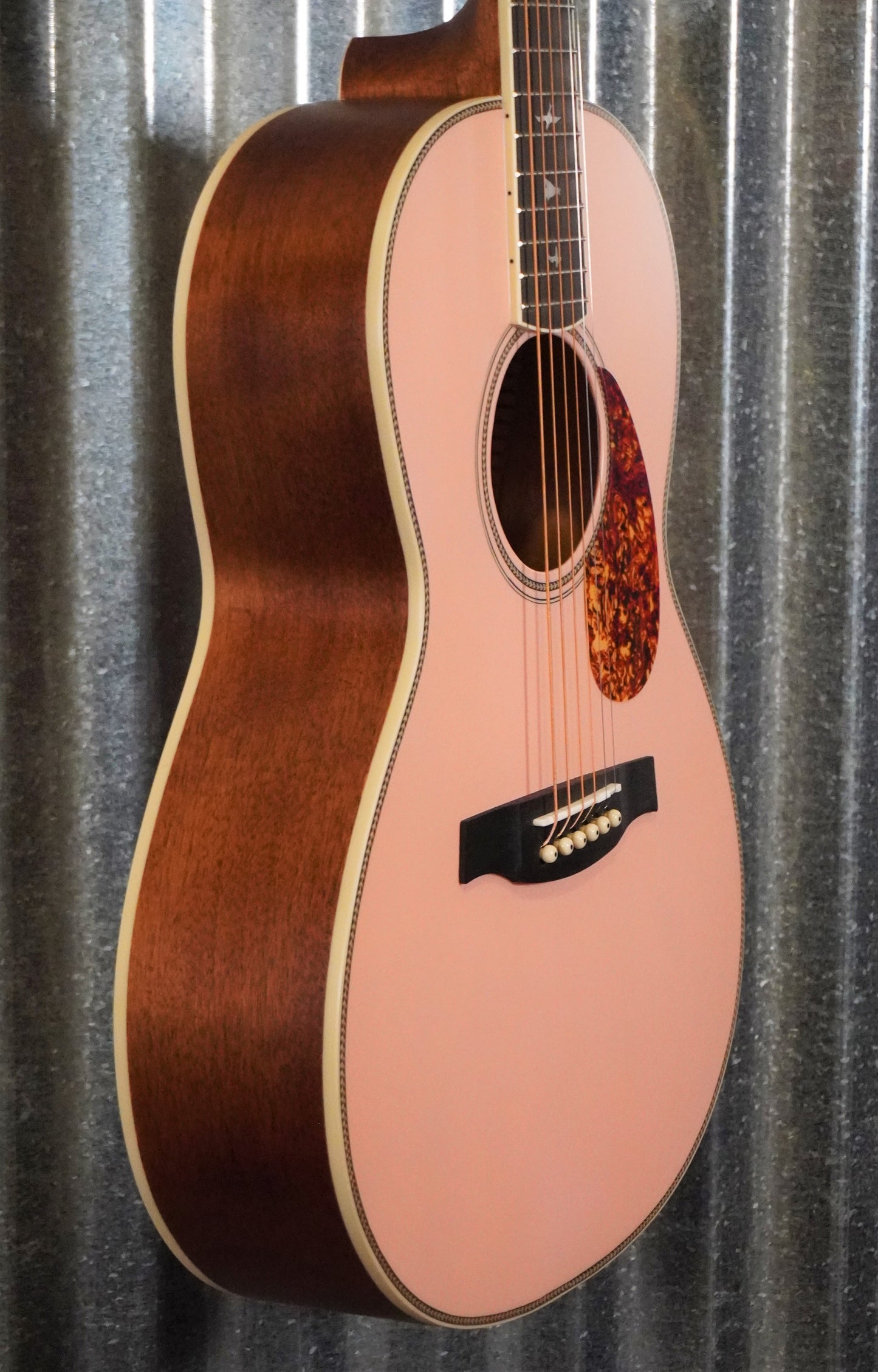 PRS Paul Reed Smith SE P20E LTD ED Acoustic Electric Parlor Lotus Pink Guitar & Bag #3002