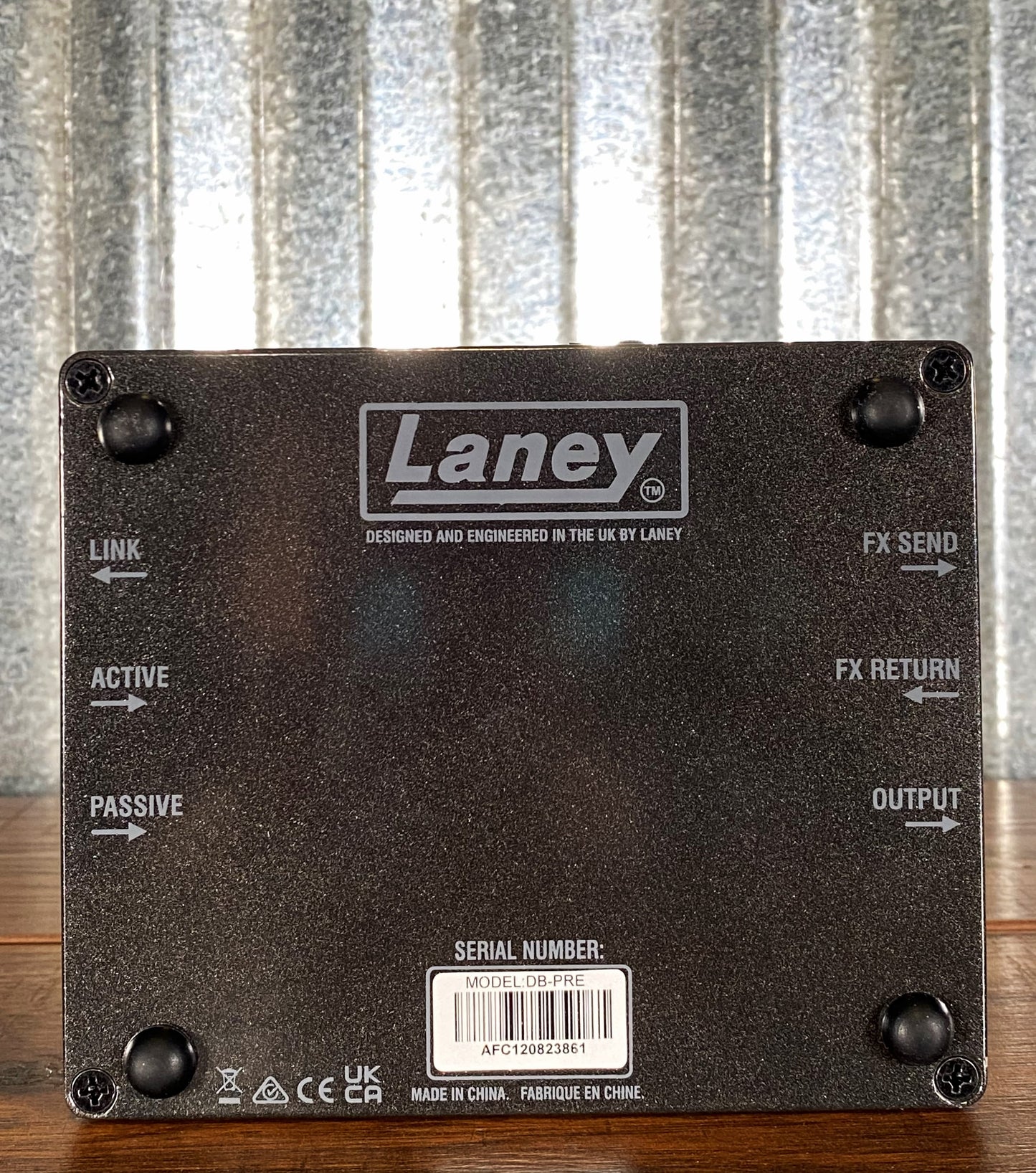 Laney Digbeth DB-PRE Bass Preamp DI & Effect Loop Pedal
