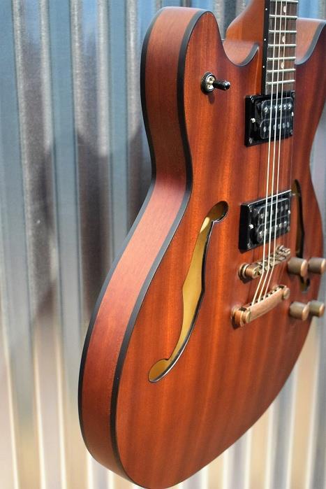 Washburn HB32DMK Distressed Matte Mahogony Semi Hollow Guitar #91003