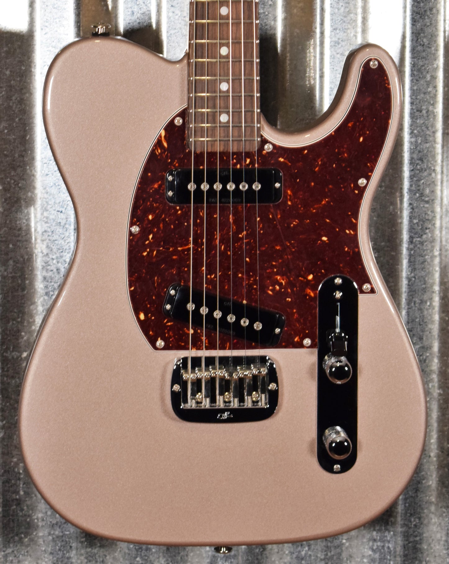 G&L USA ASAT Special Shoreline Gold Guitar & Case #5157