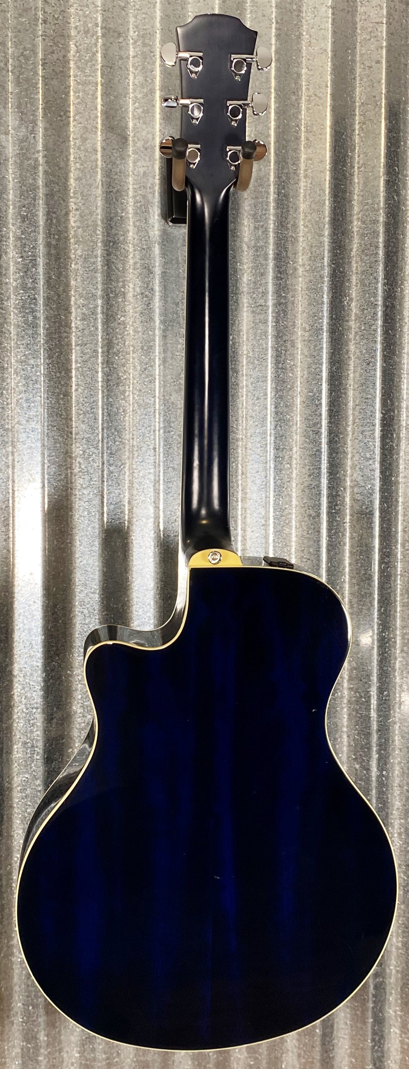 Yamaha APX500III Oriental Blue Thinline Cutaway Acoustic Electric Guitar #1861 Used