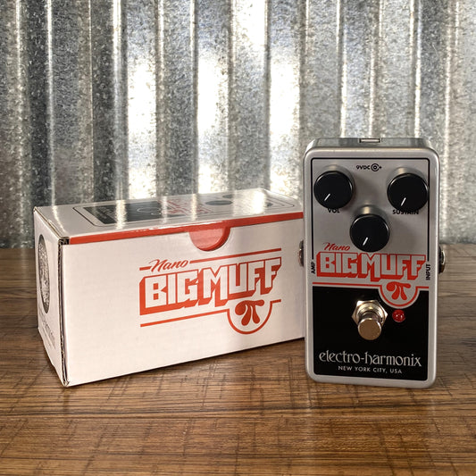 Electro-Harmonix EHX Nano Big Muff Pi Fuzz Distortion Guitar Effect Pedal