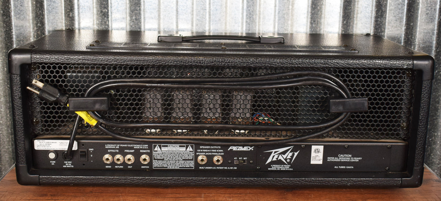 Peavey 6505 120 Watt Two Channel Tube Guitar Amplifier Head Used